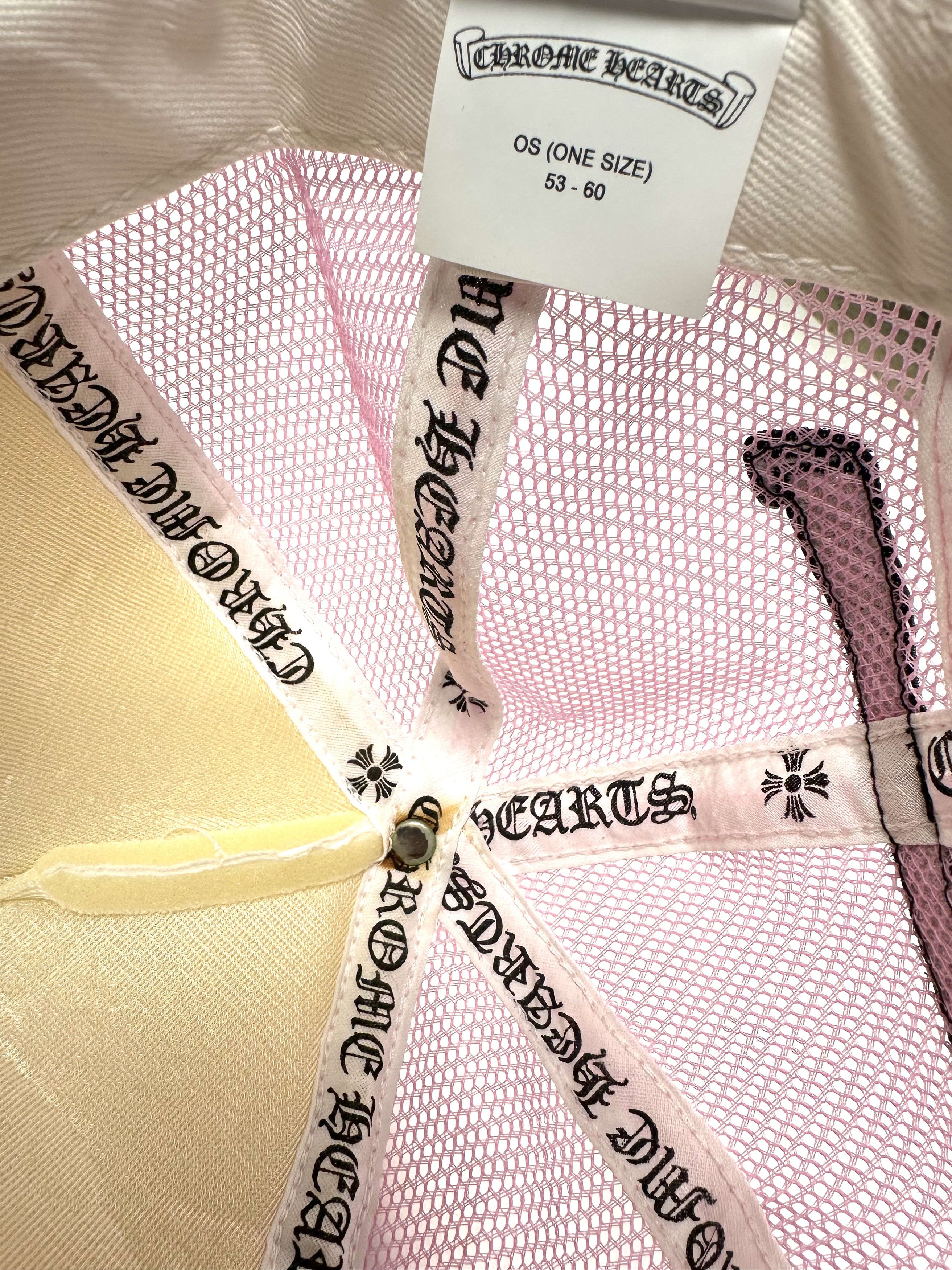 Chrome Hearts Chrome Pink CH Trucker Size ONE SIZE - 5 Thumbnail