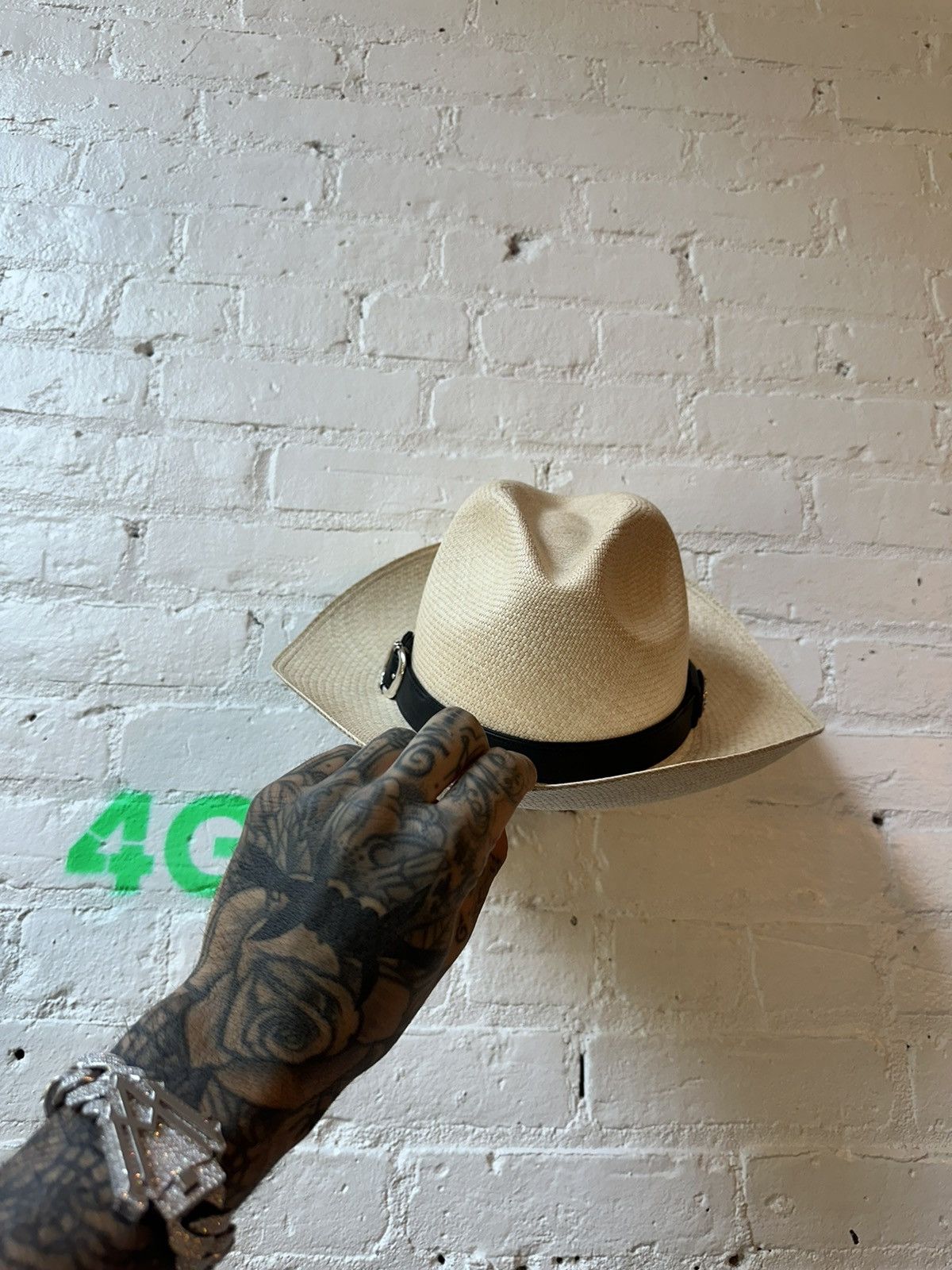 CHROME HEARTS EUROPEAN MAFIA GUNSLINGER HAT FEDORA 4Gseller