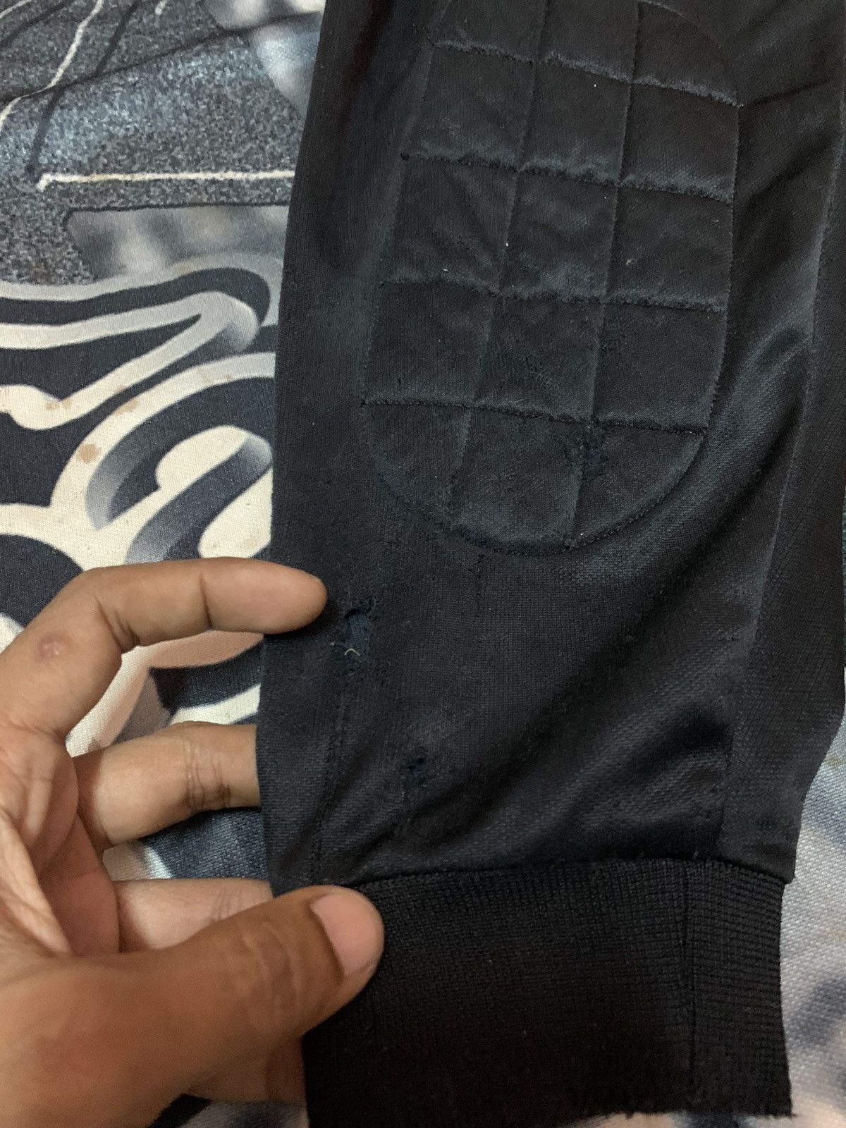 Japanese Brand × Kappa × Vintage 90s KAPPA BIG LOGO KEEPER JERSEY DISTRESSED Size US L / EU 52-54 / 3 - 10 Thumbnail