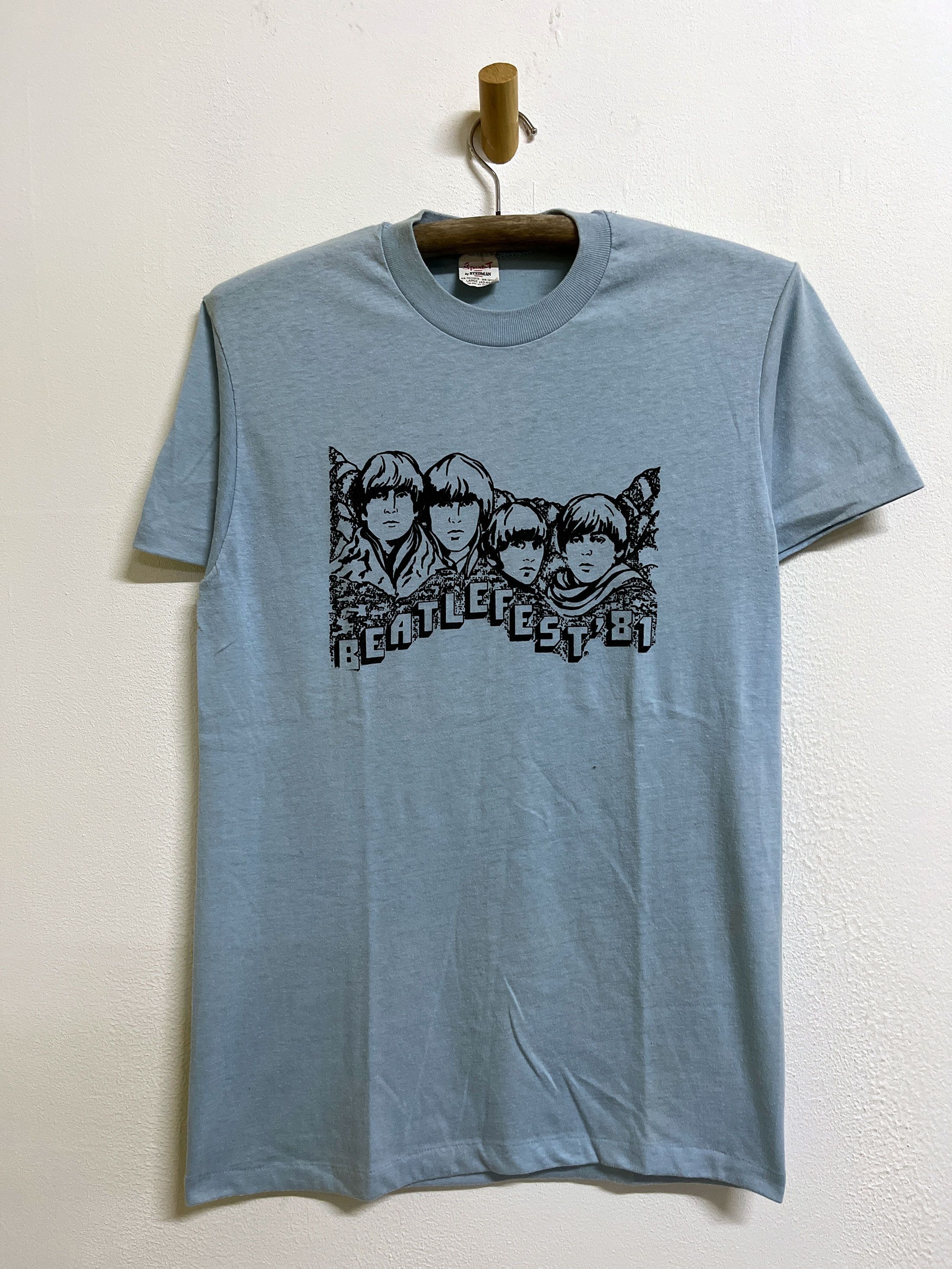 Band Tees Original Vintage The Beatles 80s Paper Thin Size US L / EU 52-54 / 3 - 1 Thumbnail