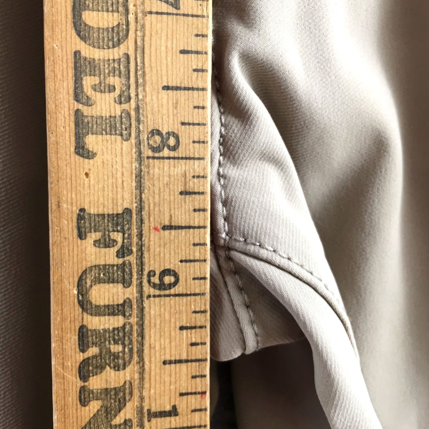 Calvin Klein Calvin Klein Pants Womens 8 Khaki Stretch Zip Fly Straight Leg Casual Fit - Regular Size 30" / US 8 / IT 44 - 7 Thumbnail