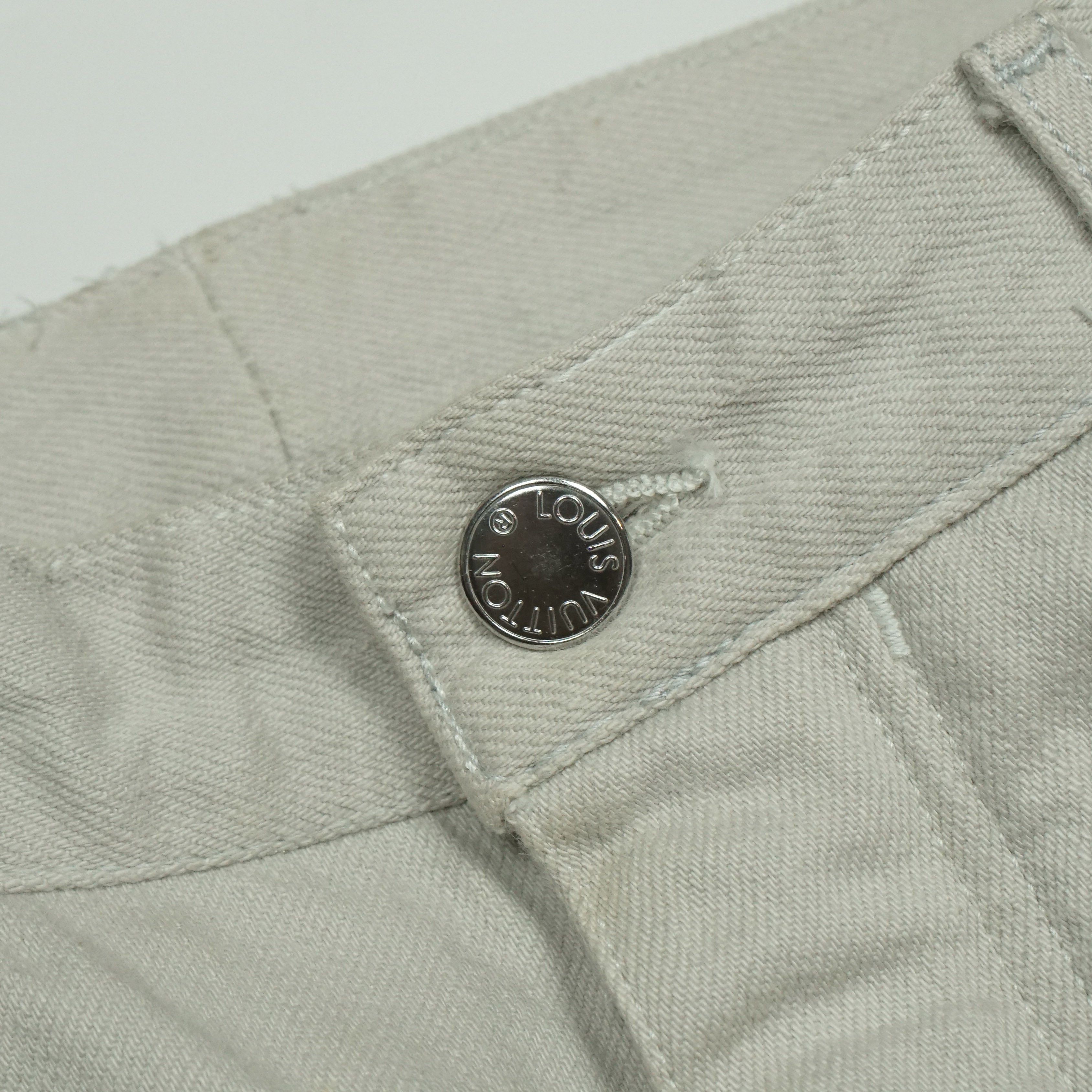 Louis Vuitton *NoTariff Louis Vuitton Light Grey Pants Size 30" / US 8 / IT 44 - 6 Thumbnail