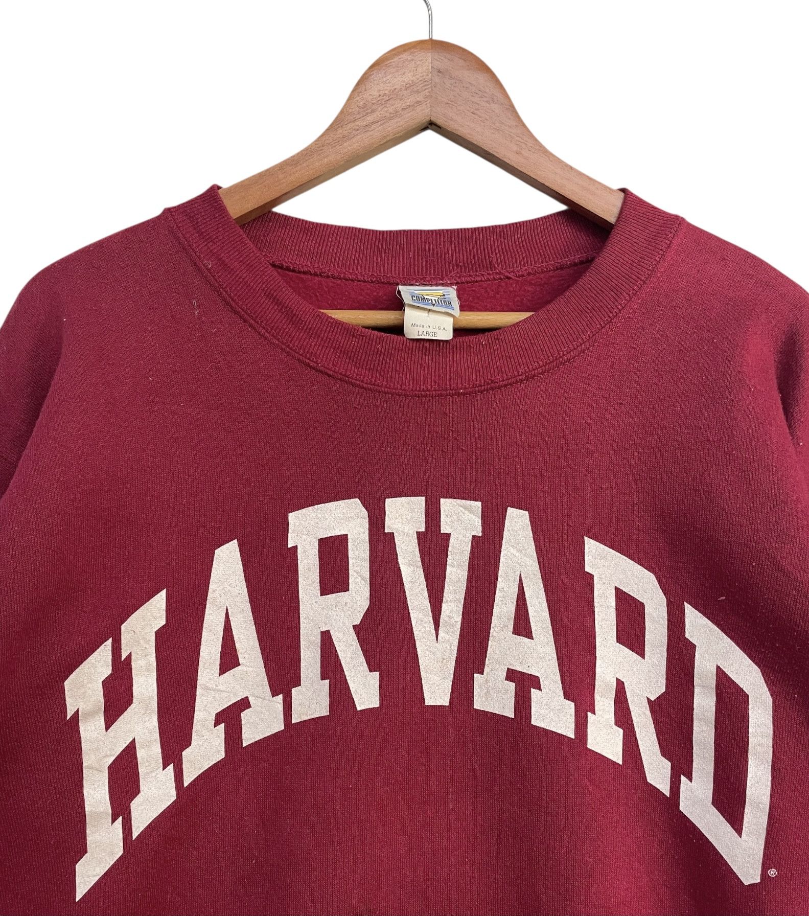 Vintage Vintage Harvard University Spell Out Logo Sweatshirt Size US L / EU 52-54 / 3 - 3 Thumbnail