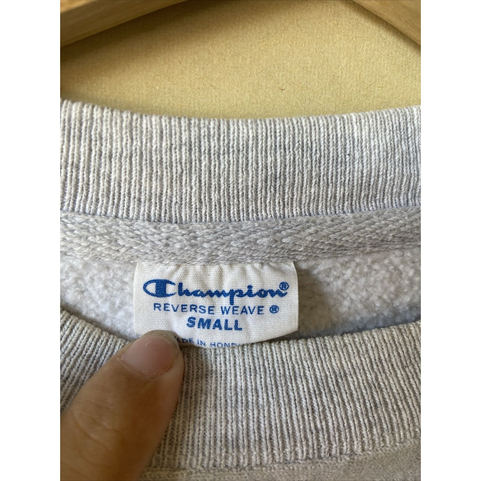 Vintage Champion Reverse Weave Big C Crewneck Sweatshirt Small Size US S / EU 44-46 / 1 - 3 Thumbnail