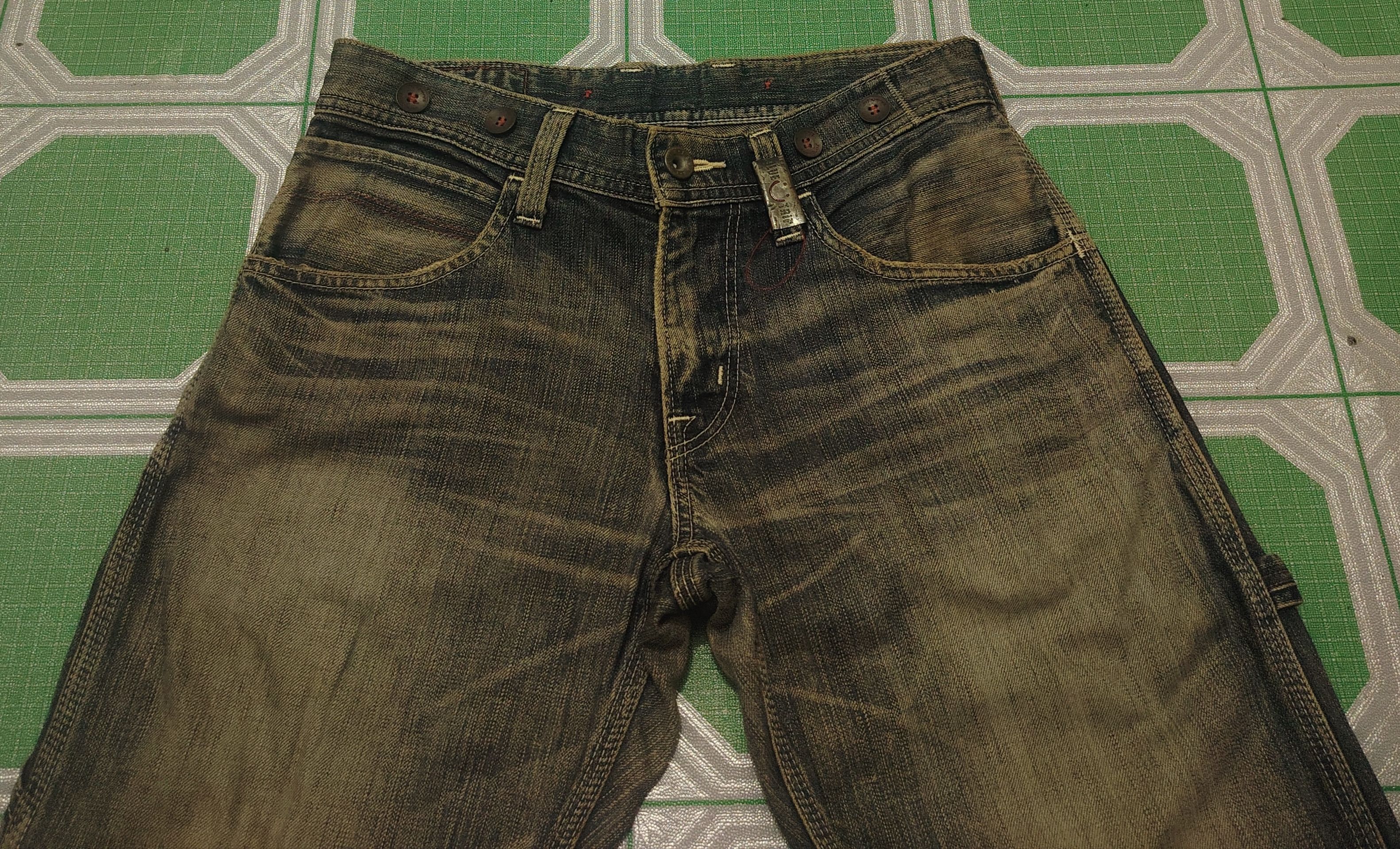 Edwin Japan Edwin Blue Trip Distressed Thrashed Jeans Buckle Back Size US 30 / EU 46 - 5 Thumbnail