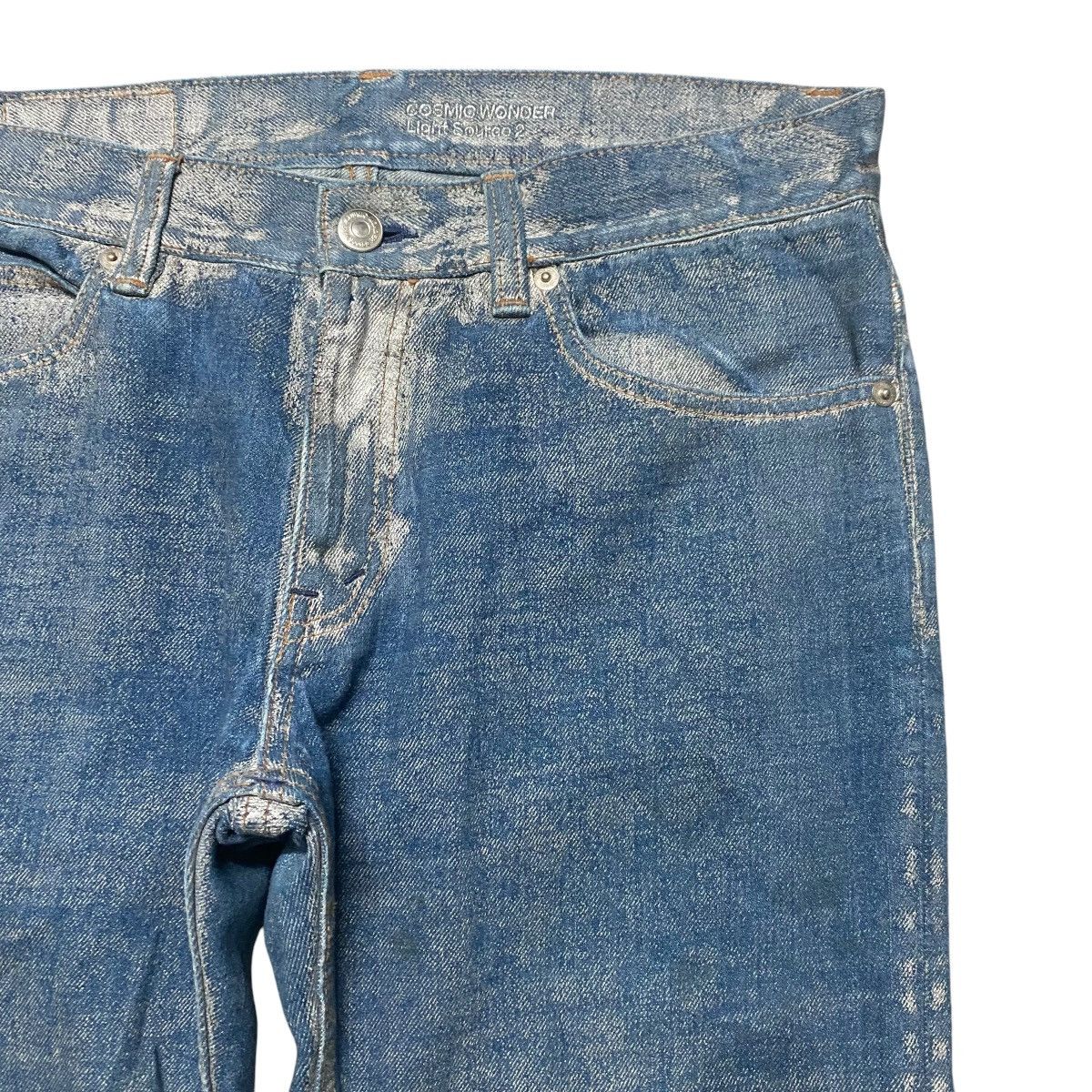 Cosmic Wonder Vintage Cosmic Wonder Ice Waxed Denim Jeans Size US 30 / EU 46 - 5 Thumbnail