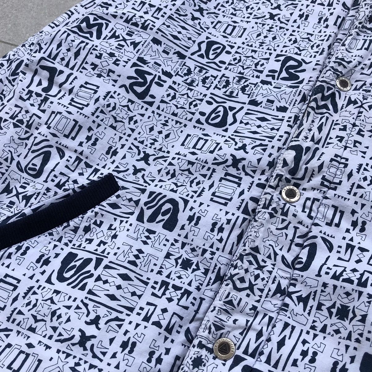 Japanese Brand Vintage Blowout L.A. Reversible Bomber Jacket Size US L / EU 52-54 / 3 - 16 Thumbnail