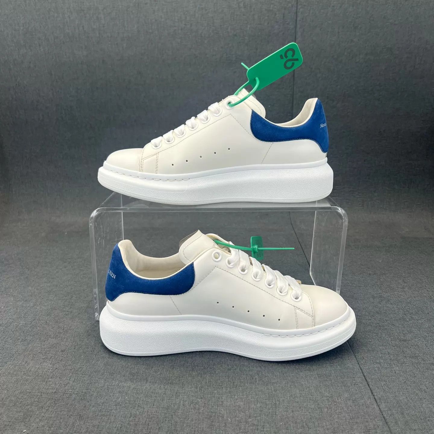 Alexander McQueen McQ Suede Blue Tail 39.5 Like New Size US 9 / IT 39 - 6 Thumbnail