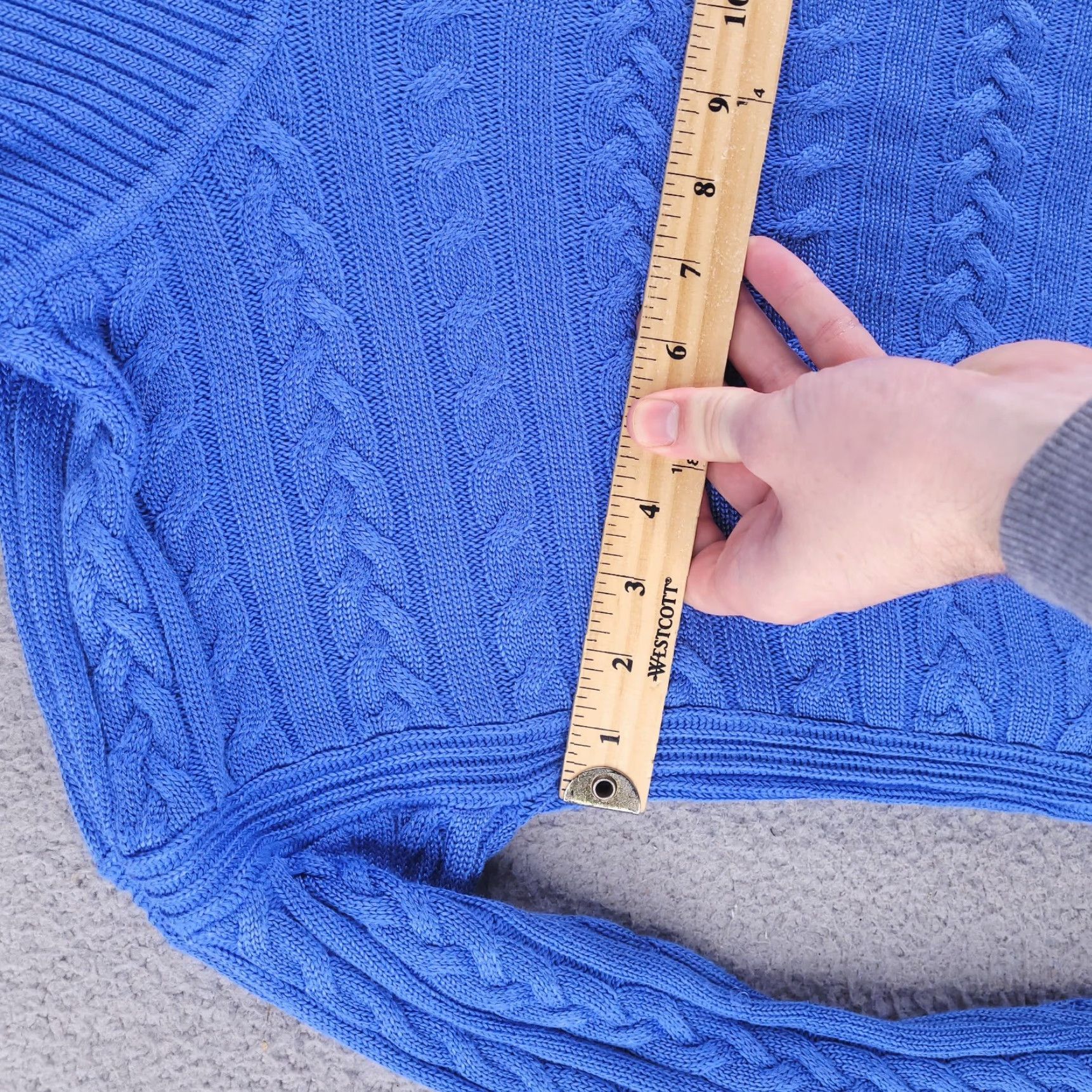 Ralph Lauren Lauren Ralph Lauren Sweater Small Cable Knit Turtleneck Womens Size S / US 4 / IT 40 - 3 Thumbnail