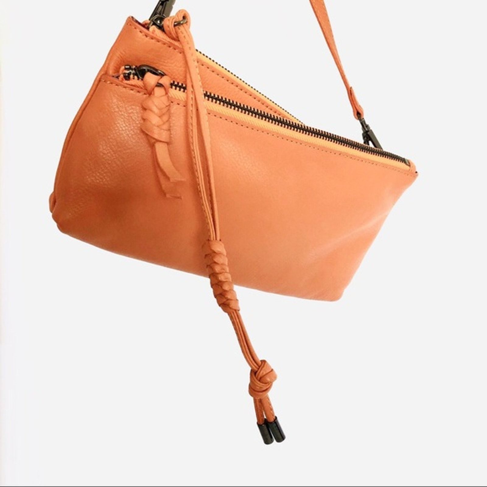 Other Kooba Selma Crossbody Melon Leather Double Zip Bag Size ONE SIZE - 5 Thumbnail