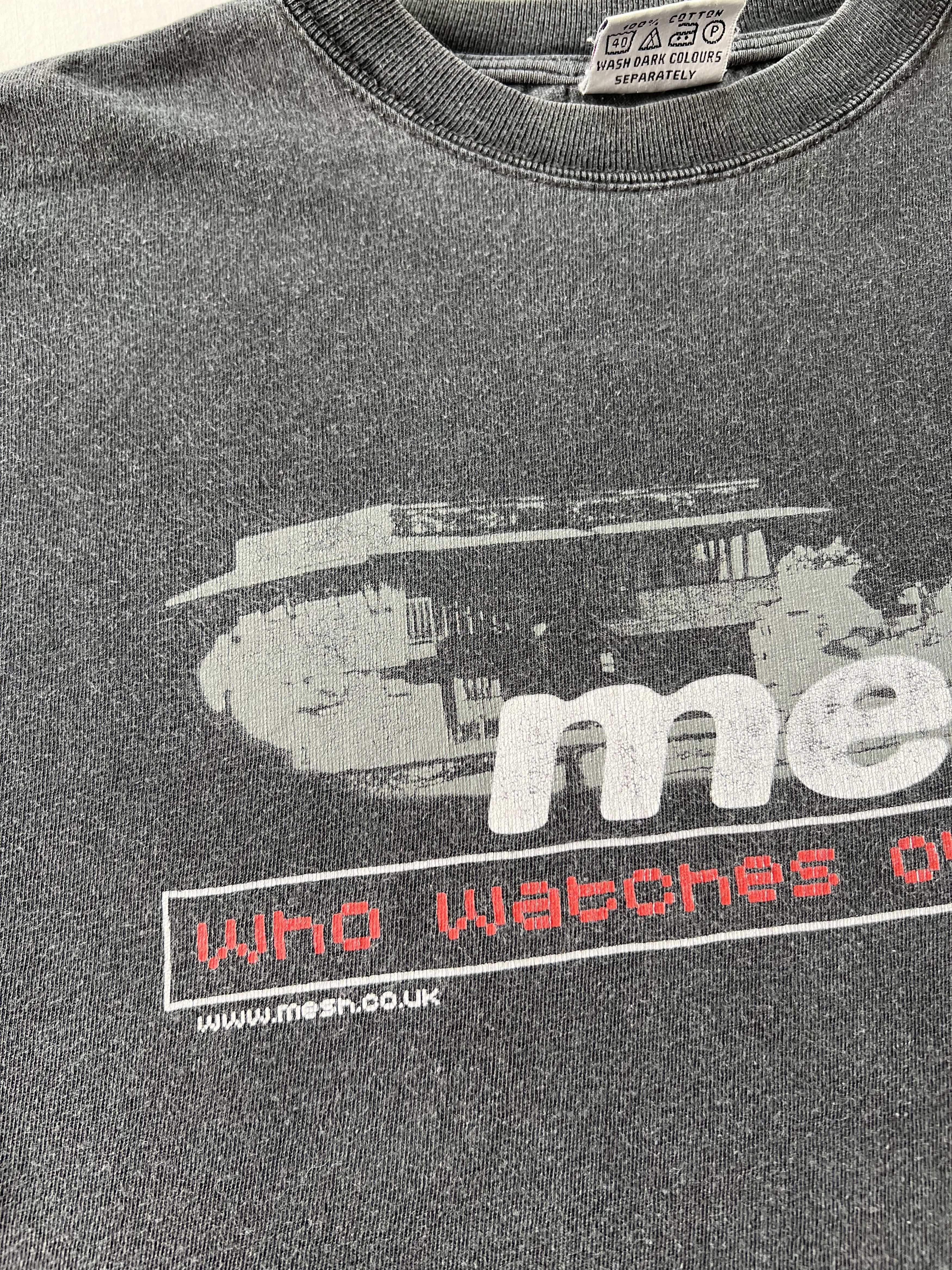 Band Tees Vintage 2002 Mesh Who Watches Over Me? Electronic Band Tee Size US L / EU 52-54 / 3 - 4 Thumbnail