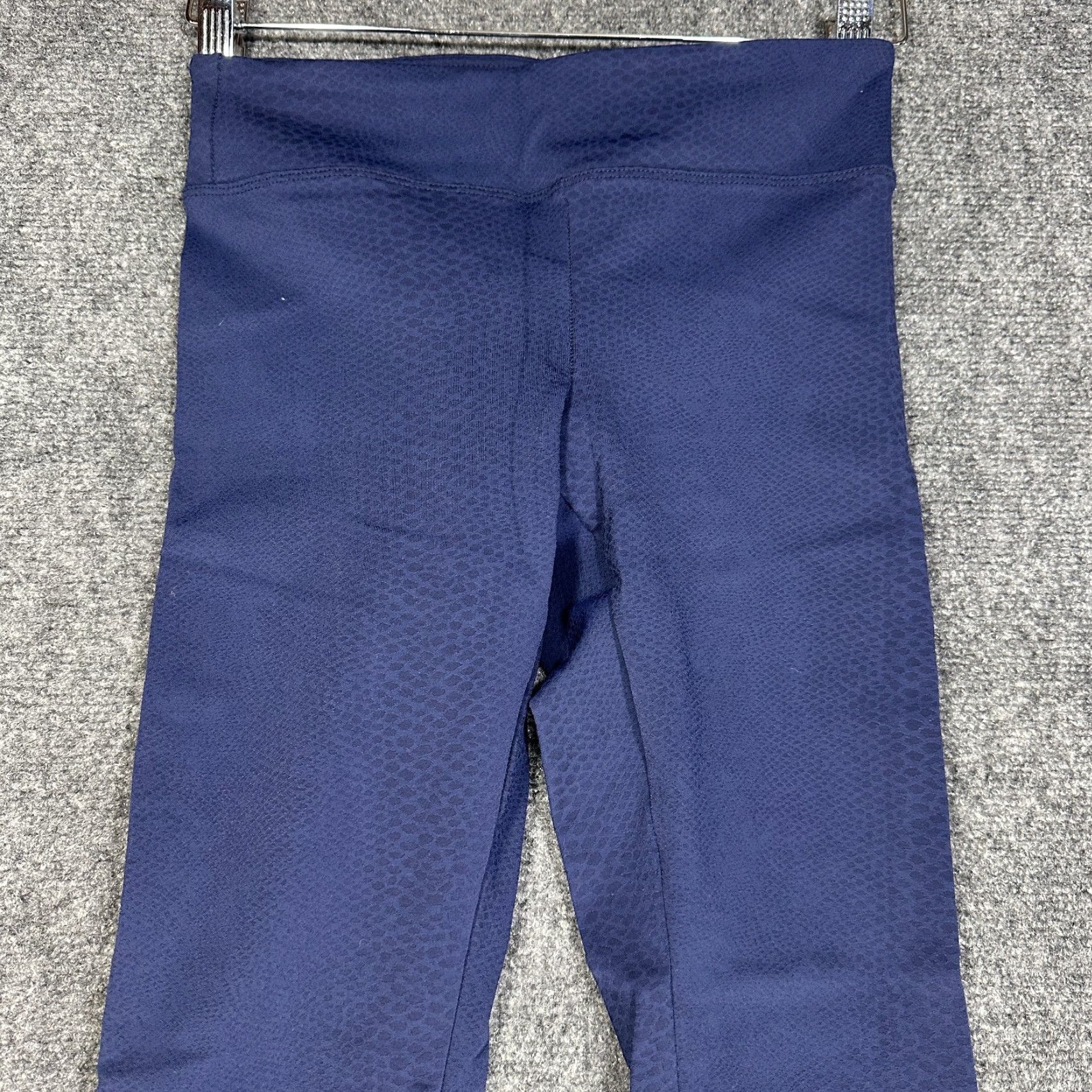Vintage Koral Pants Womens Small Blue Compression Pants Yoga Elastic Waistband Pocket Slim Inseam 25in Regular Fit Activewear Shoppy Size 26" / US 2 / IT 38 - 3 Thumbnail