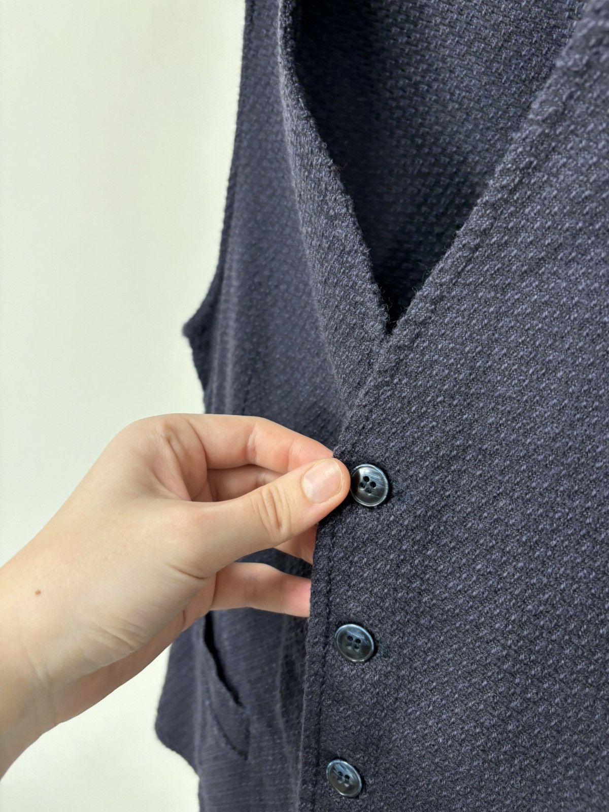 L.B.M. 1911 L.B.M. 1911 Men’s Limited Edition Wool Blend Waistcoat Vest Size 44R - 9 Thumbnail
