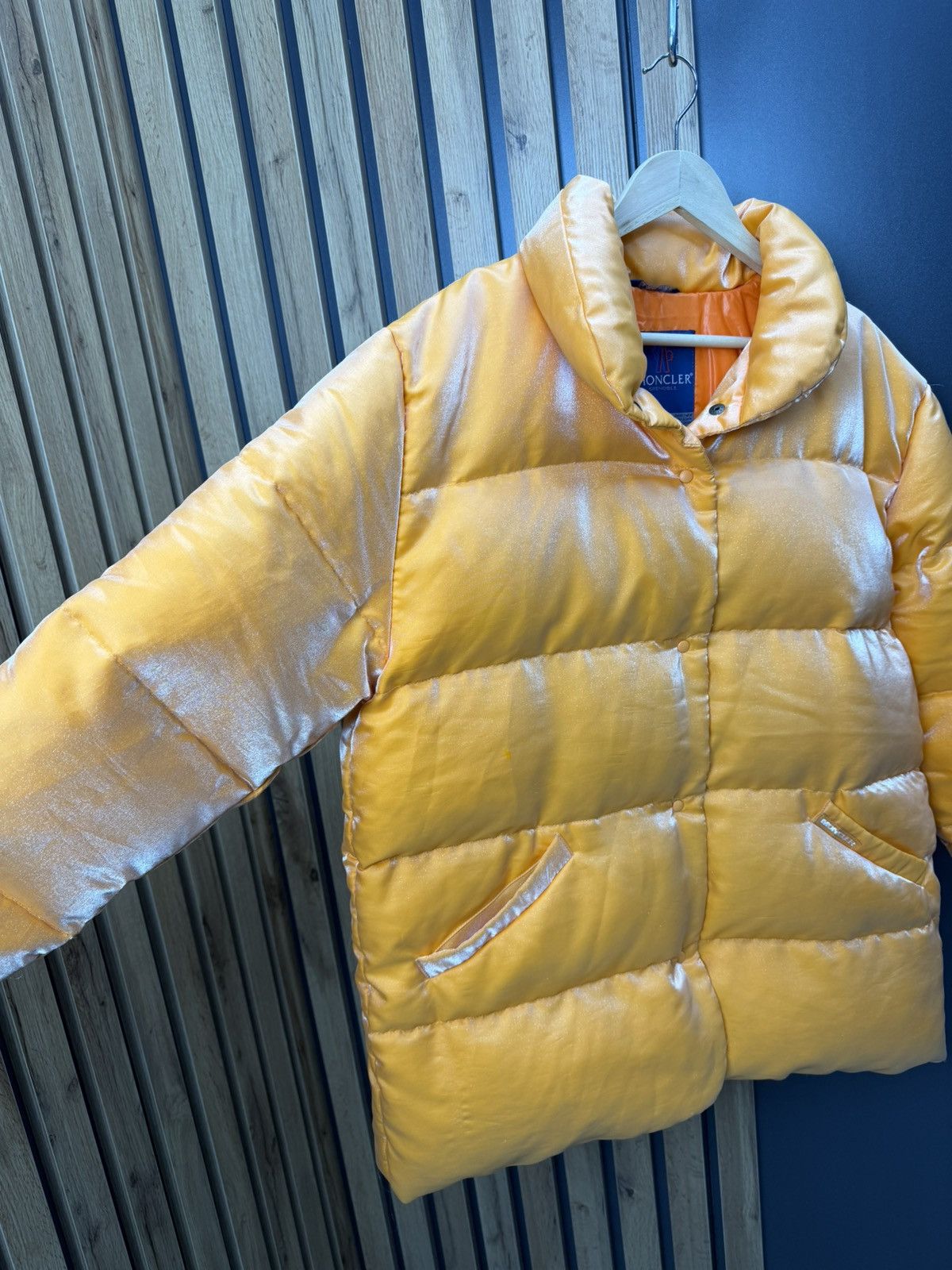 Moncler Grenoble Moncler Grenoble Women’s Orange Down Puffer Jacket Size 2 Size M / US 6-8 / IT 42-44 - 16 Thumbnail