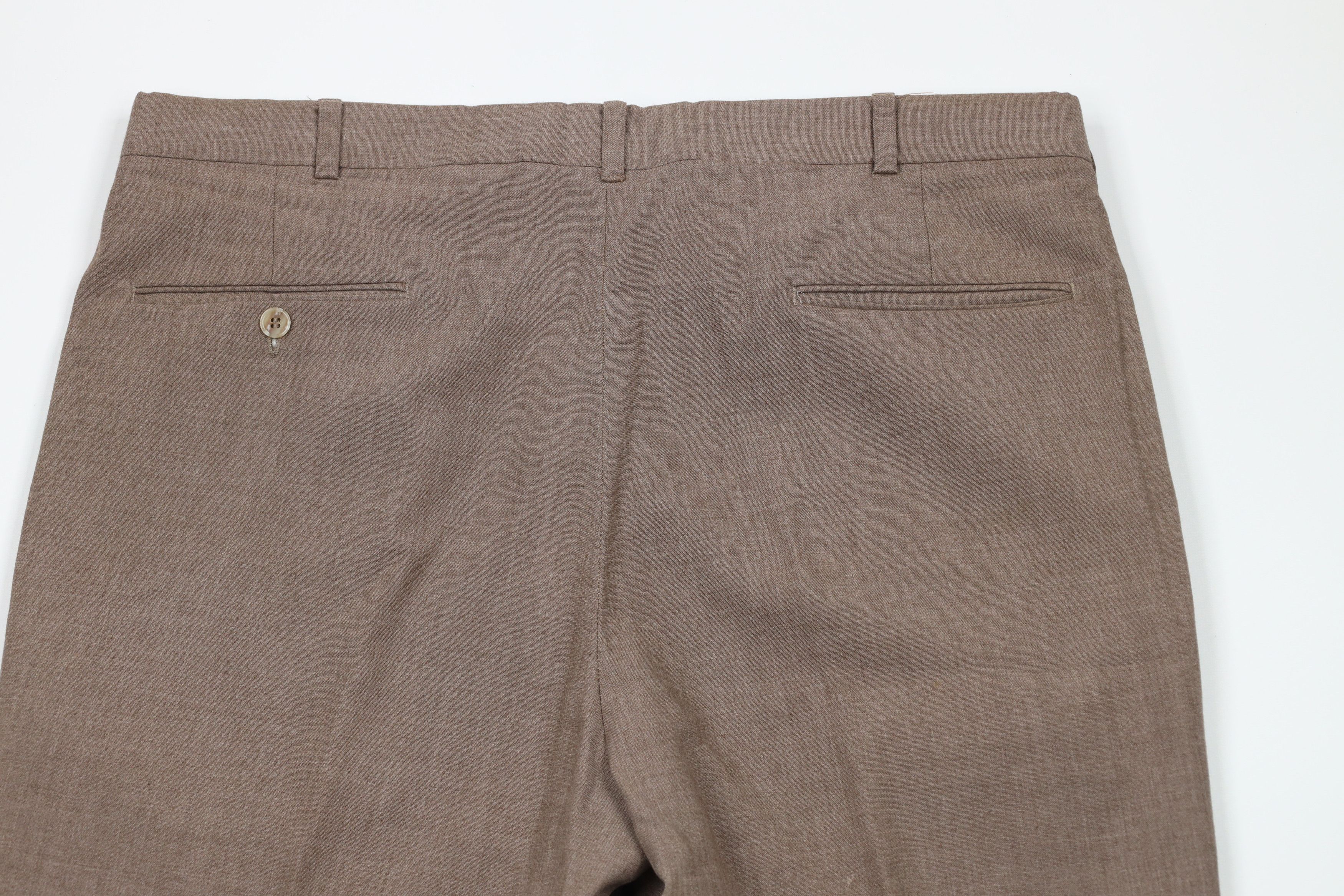 Vintage Vintage 70s Streetwear Wide Leg Chino Pants Heather USA Size US 36 / EU 52 - 8 Thumbnail