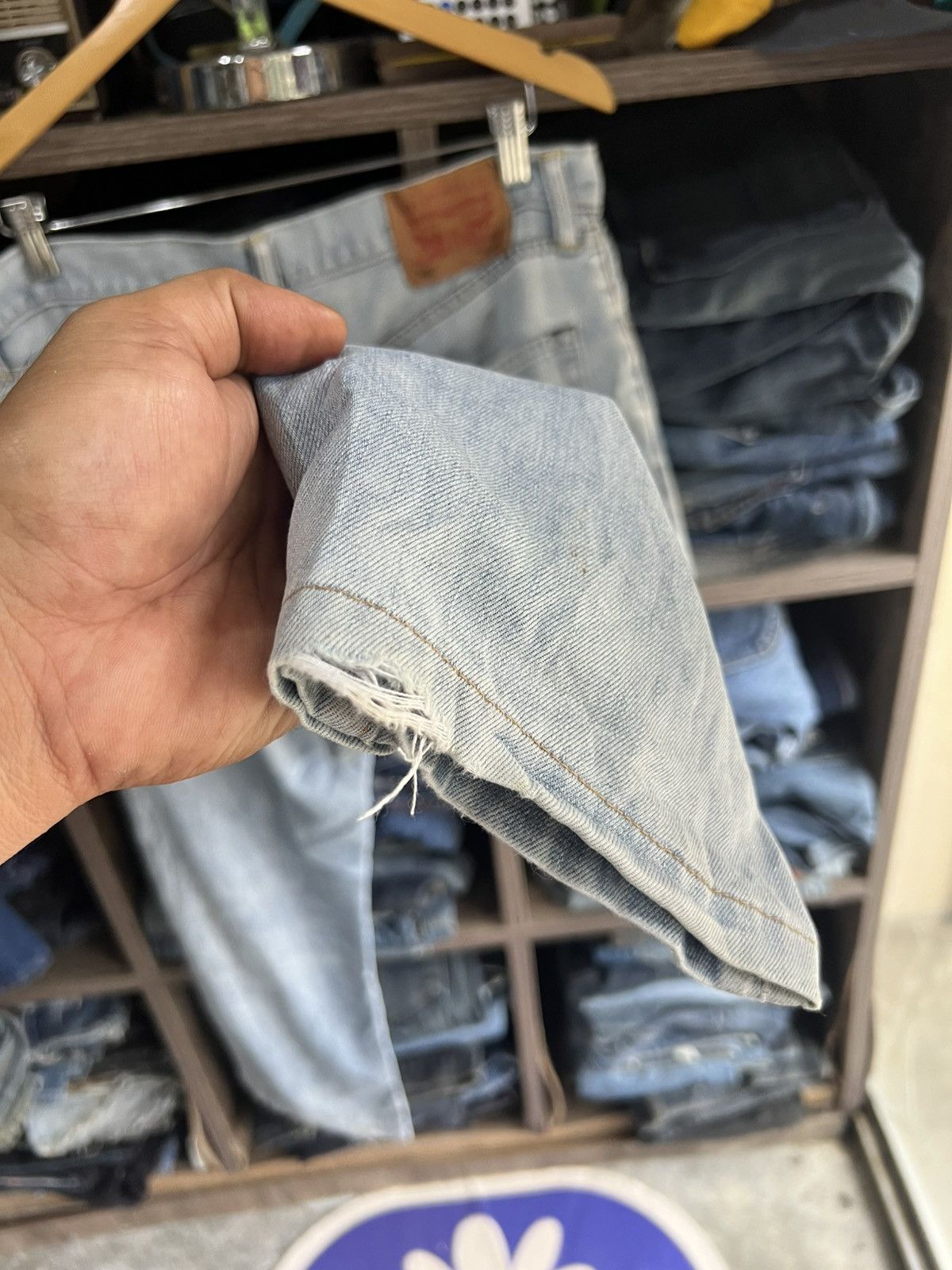 Levi's 🔥Vintage Levis 502 Distressed Denim Size US 35 - 16 Thumbnail