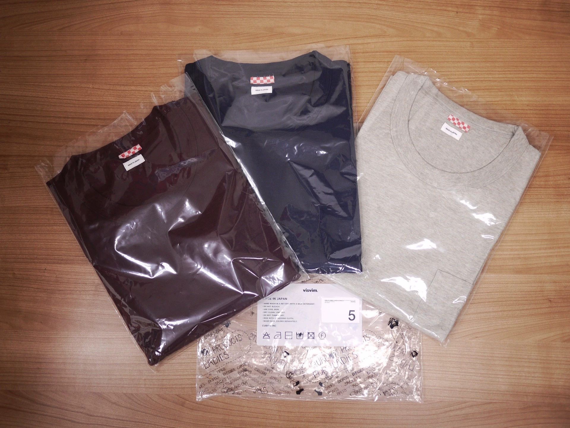 Visvim 25SS VISVIM SUBLIG JUMBO TEE Pocket Navy 5 Size US XXL / EU 58 / 5 - 4 Thumbnail