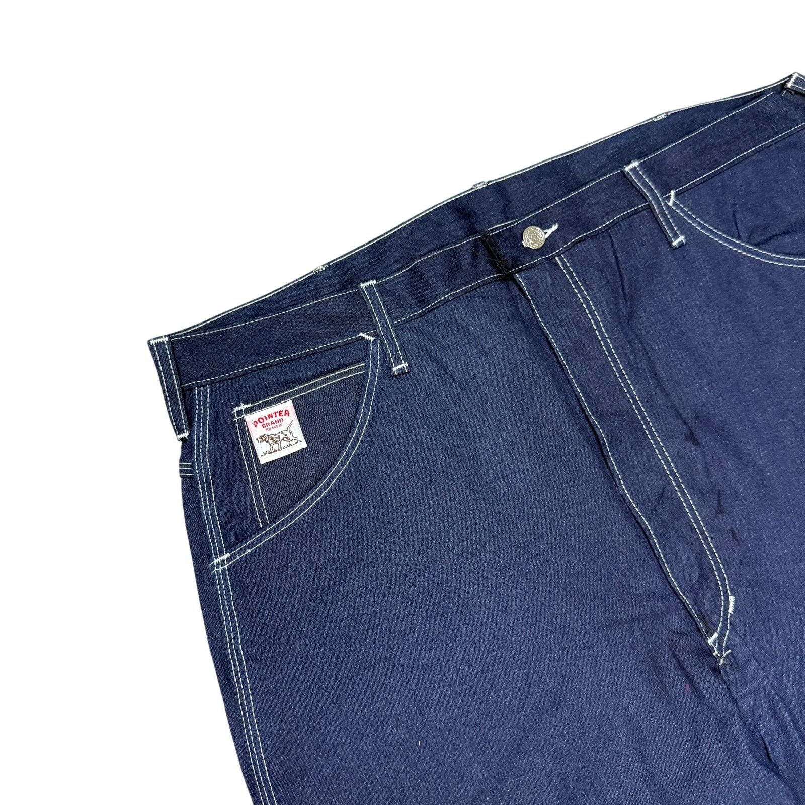 Pointer NWT Pointer Brand Mens Carpenter Work Pants Denim Jeans42x34 Size US 42 / EU 58 - 4 Thumbnail