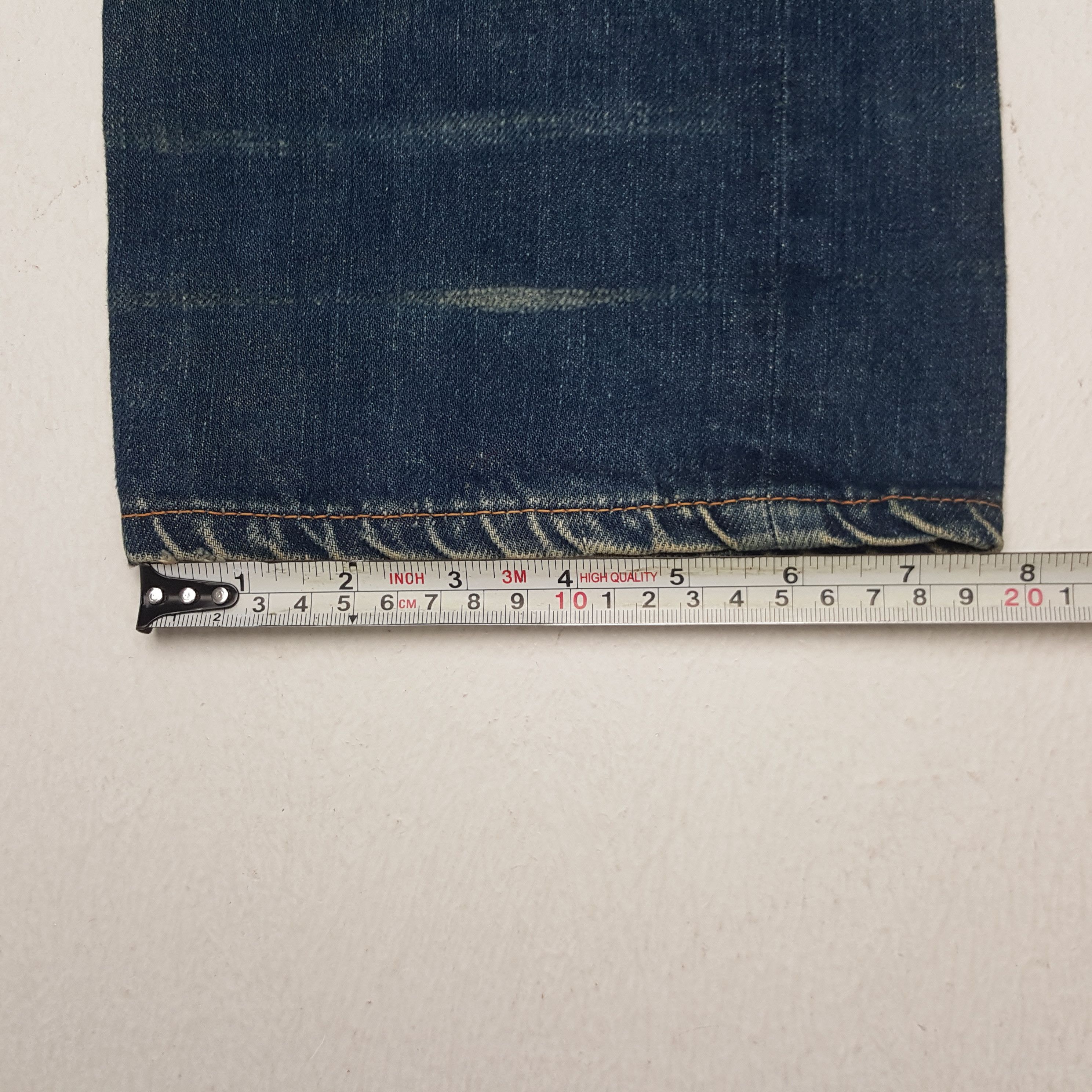 Evisu × Japanese Brand × Vintage Vintage Evis Japanese Brand Daicock Custom Art Denim Jeans Size US 28 / EU 44 - 13 Thumbnail