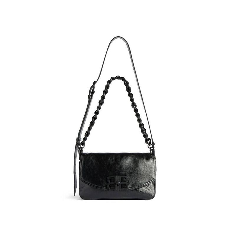 Balenciaga o1tr1nto1225 Size: OS / BB Soft Flap Bag Small Size ONE SIZE - 5 Thumbnail