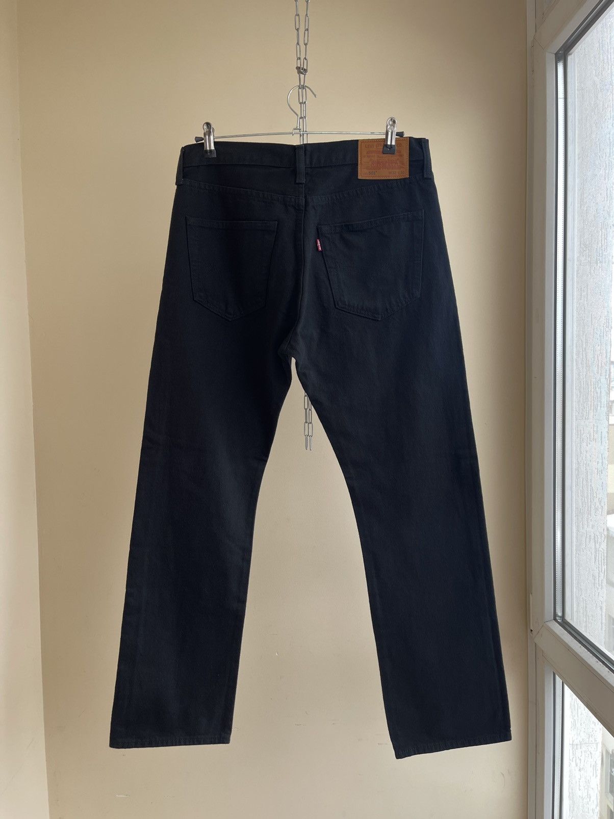 Levi's Premium 501 Straight Leg Regular Fit 5 Pocket Denim Jeans Size US 32 / EU 48 - 2 Thumbnail