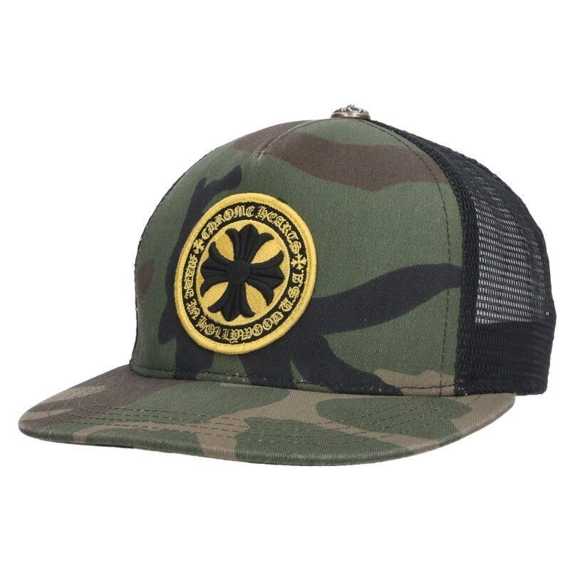 Chrome Hearts Chrome Hearts Trucker Cap with Cross Patch Size ONE SIZE - 1 Thumbnail