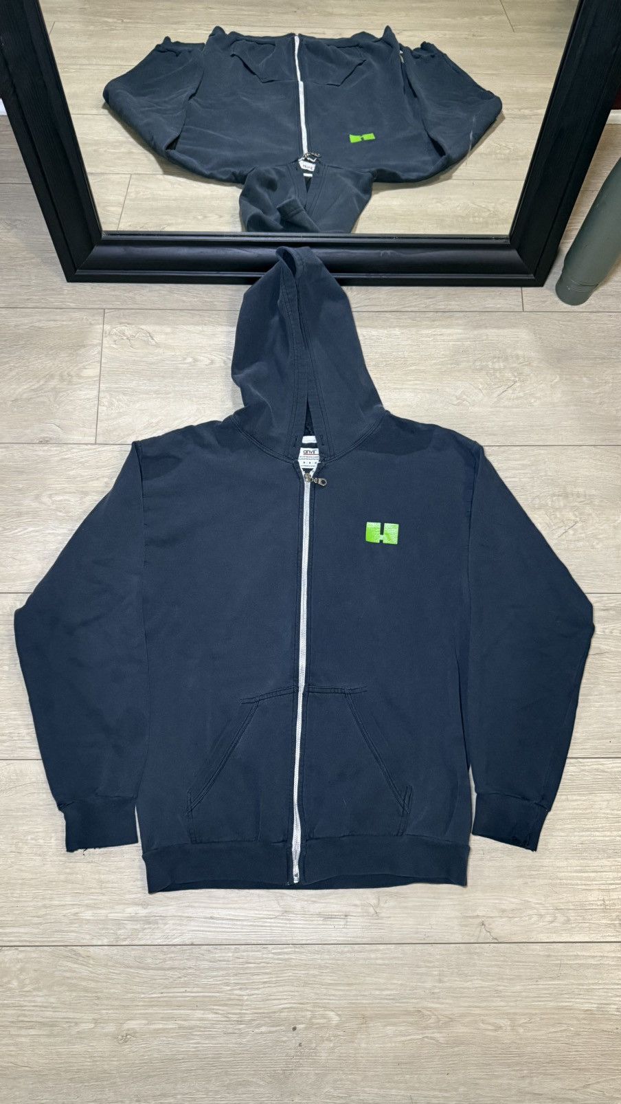 Anvil Vintage / Y2K Nickelodeon Glitch Techs Promo Hoodie Zip Up Size US M / EU 48-50 / 2 - 5 Thumbnail