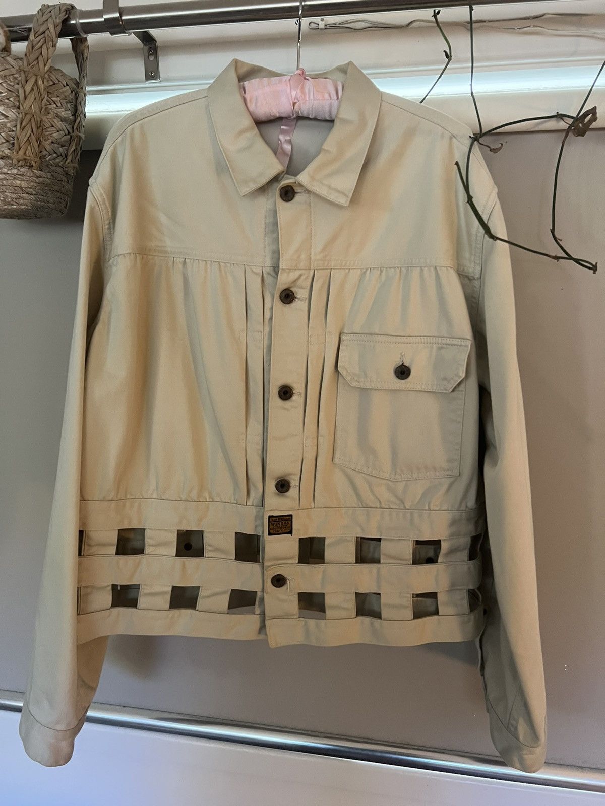 *RARE* Kapital Kountry Vintage Satin Windowpaine 1st Jacket