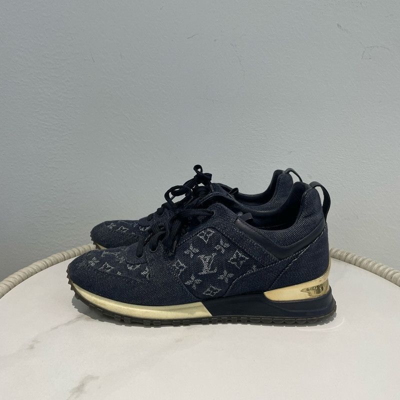 Louis Vuitton Louis Vuitton Classic Denim Casual Sneakers - Size US 7.5 / EU 40-41 - 4 Thumbnail
