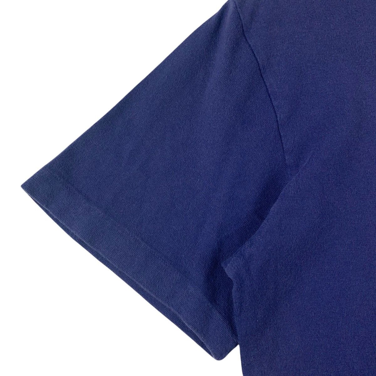 Blue Blue Japan × Japanese Brand × Vintage Vintage 90s BLUE BLUE small logo printed tee Size US S / EU 44-46 / 1 - 6 Thumbnail