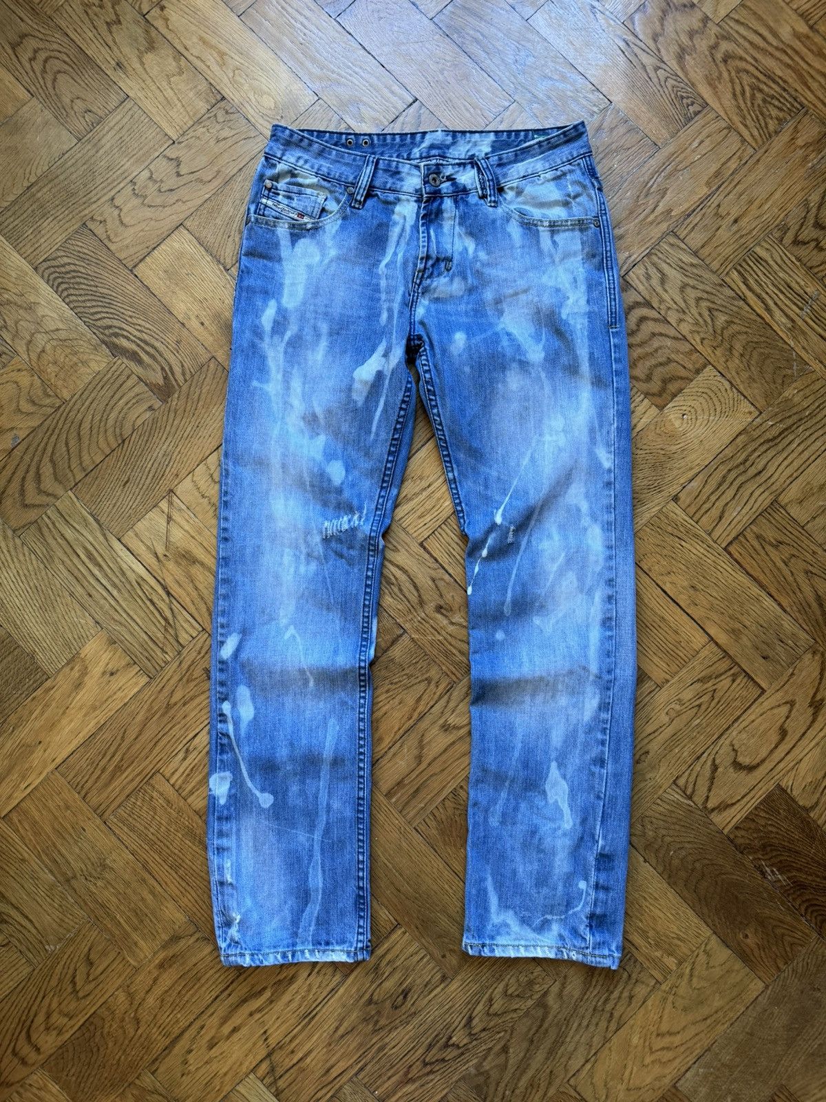 Diesel Diesel Adidas Japanese Vintage Denim Custom IF6WAS9 Jeans Size US 32 / EU 48 - 6 Thumbnail