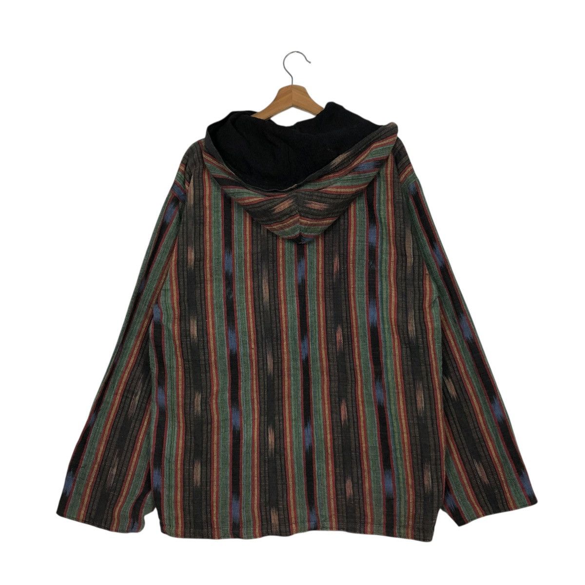 Japanese Brand 🔥VINTAGE BAJRA PULL OVER HICKORY STRIPED LAXMI ISSEY MIYAKE Size US M / EU 48-50 / 2 - 10 Thumbnail
