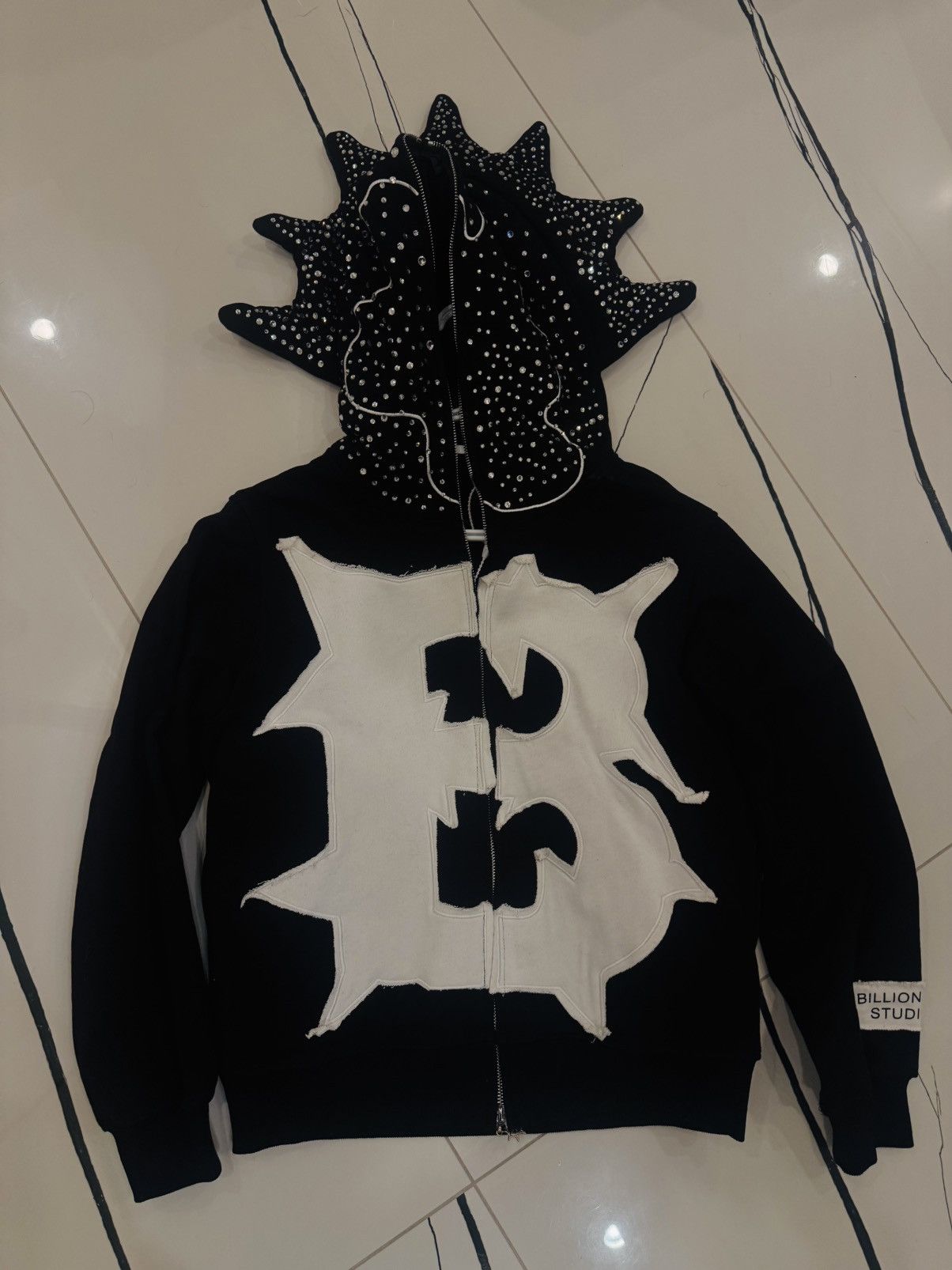 Billionaire Studios Billionaire Studios Rhinestone Zip-Up Size US S / EU 44-46 / 1 - 1 Thumbnail