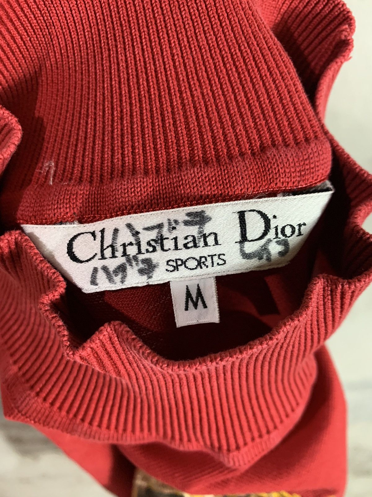 Christian Dior Monsieur Vintage Christian Dior Sports Turtle Neck Size US M / EU 48-50 / 2 - 4 Thumbnail