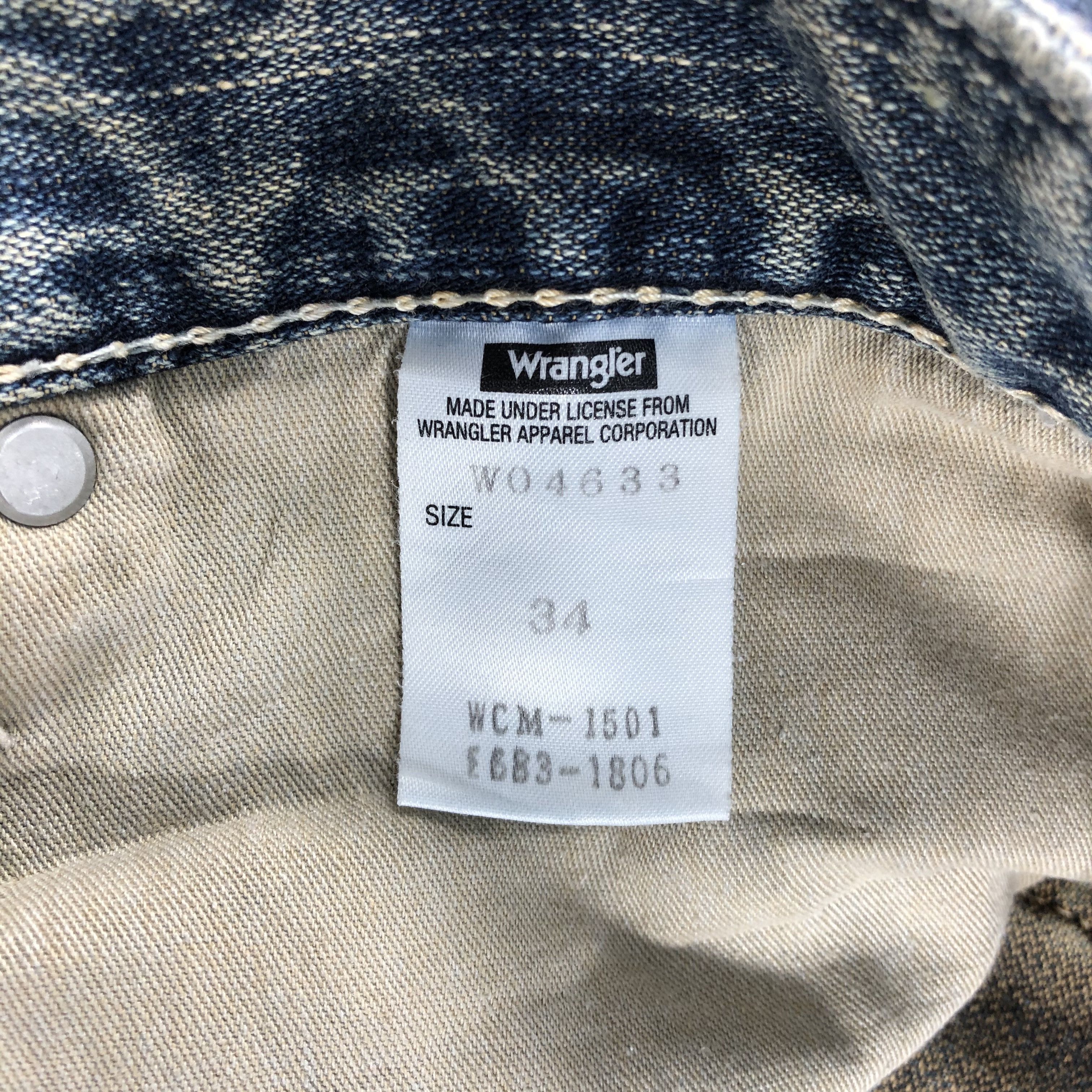 Vintage × Wrangler Vintage Wrangler Jeans-JM2732 Size US 34 / EU 50 - 10 Thumbnail