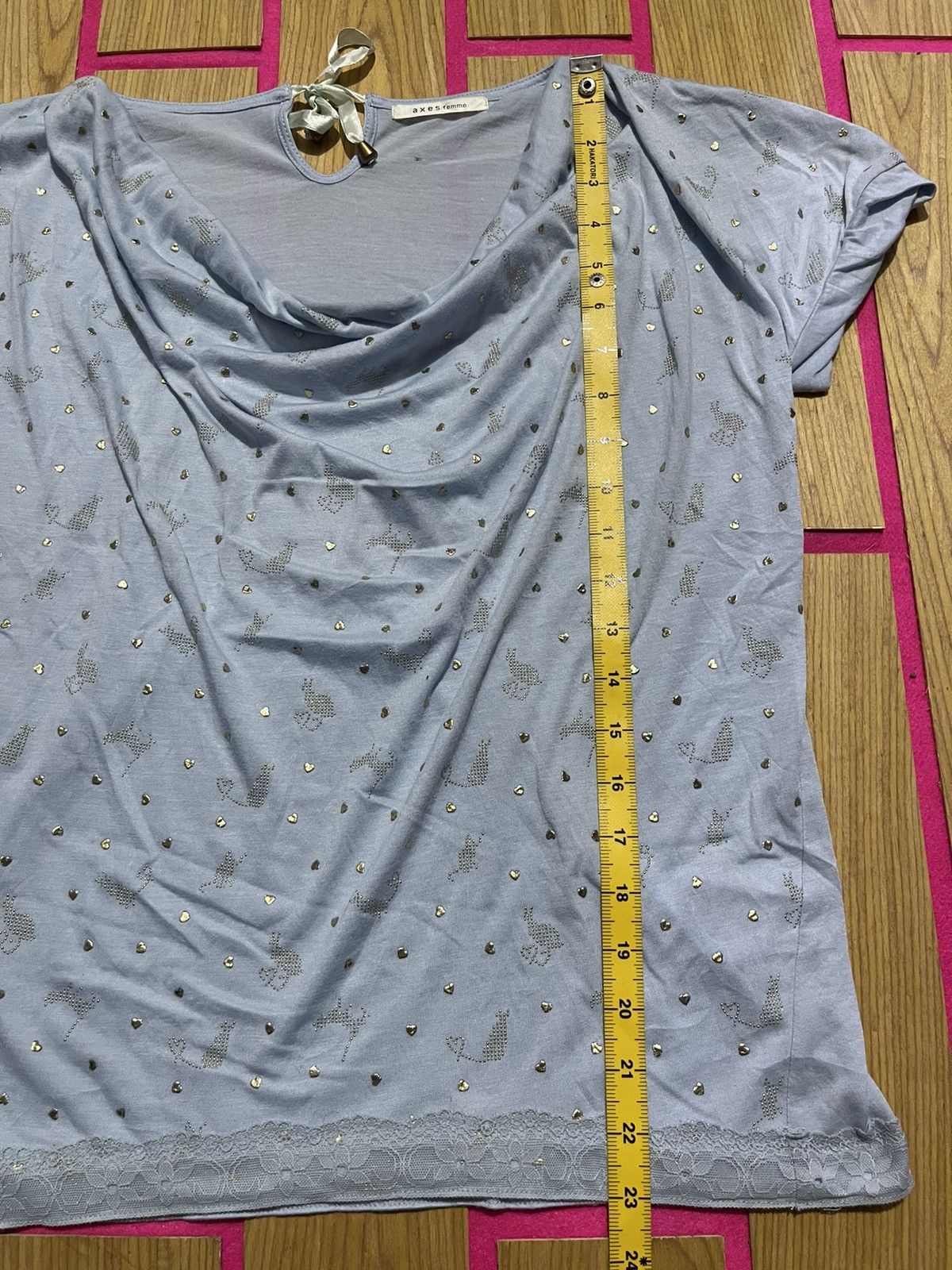If Six Was Nine Y2K AXES FEMME short sleeve tshirt beauty style Size M / US 6-8 / IT 42-44 - 8 Thumbnail