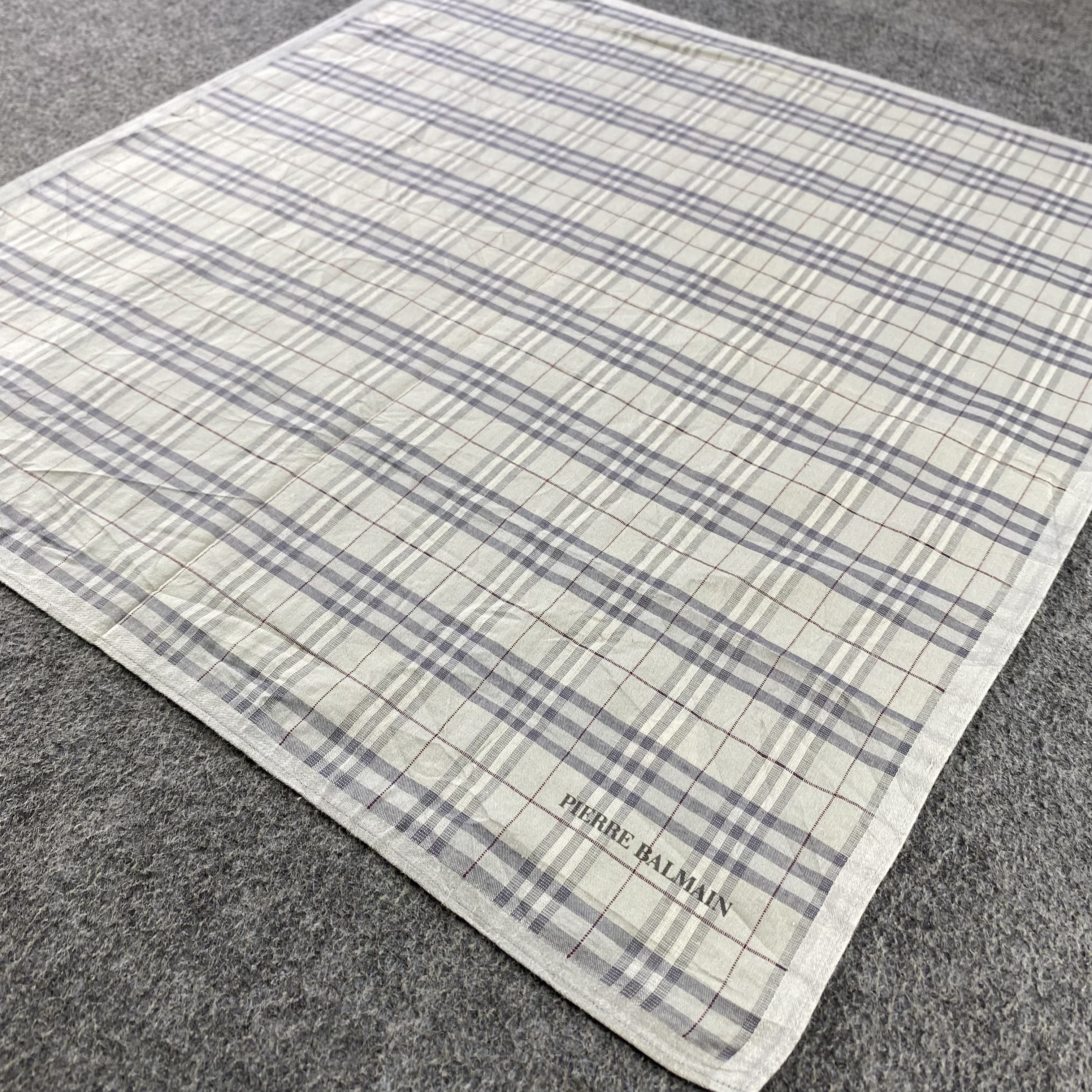 Pierre Balmain × Vintage Pierre Balmain Handkerchief/Neckerchief/Bandana HC864 Size ONE SIZE - 2 Thumbnail