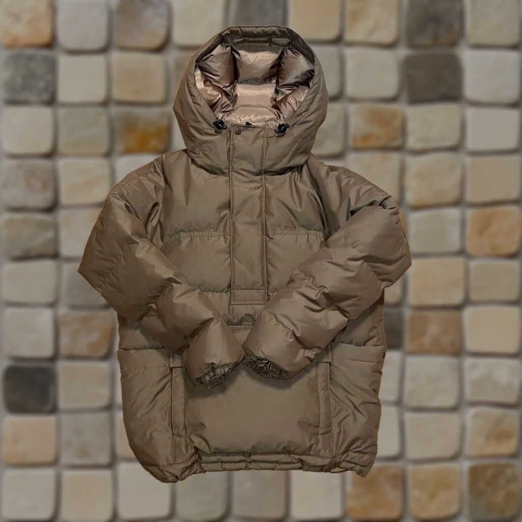 Snow Peak VINTAGE Snow Peak TAKIBI FR Down Pullover Jacket KhakiBrown S JAPAN Womens Size US S / EU 44-46 / 1 - 1 Thumbnail