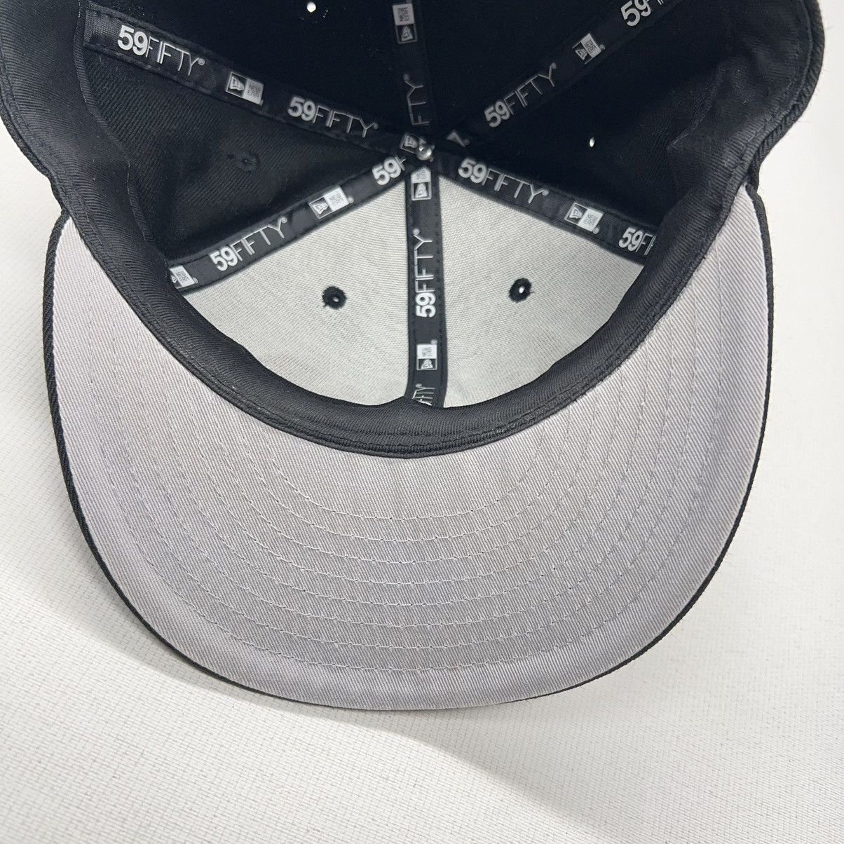 New Era Tampa Smokers New Era Hat 7 3/8 Black Cap 59Fifty Fitted Size ONE SIZE - 10 Thumbnail