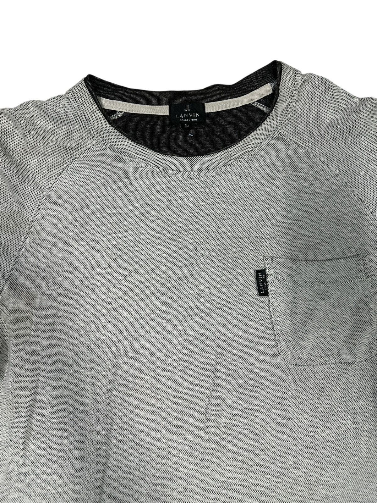 Japanese Brand Lanvin LongSleeve Single Pocket🎌💥 Size US XL / EU 56 / 4 - 3 Thumbnail