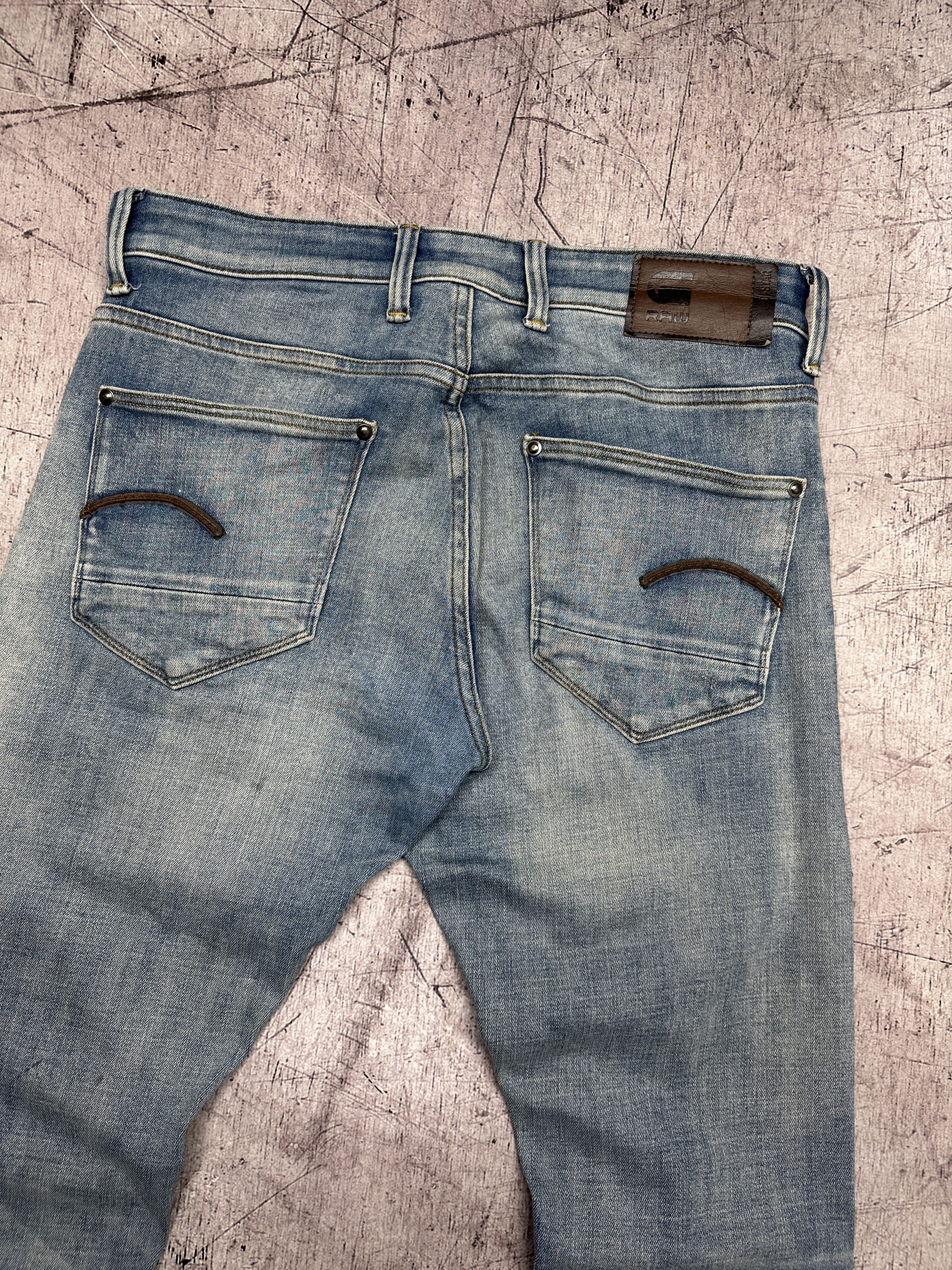 G-Star G Star Raw Mens Revend Skinny Denim Pants Jeans Size US 32 / EU 48 - 9 Thumbnail