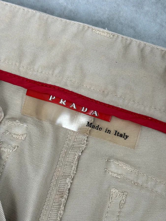 Prada 2000s Prada Beige Classy Chinos Pants Size US 32 / EU 48 - 9 Thumbnail