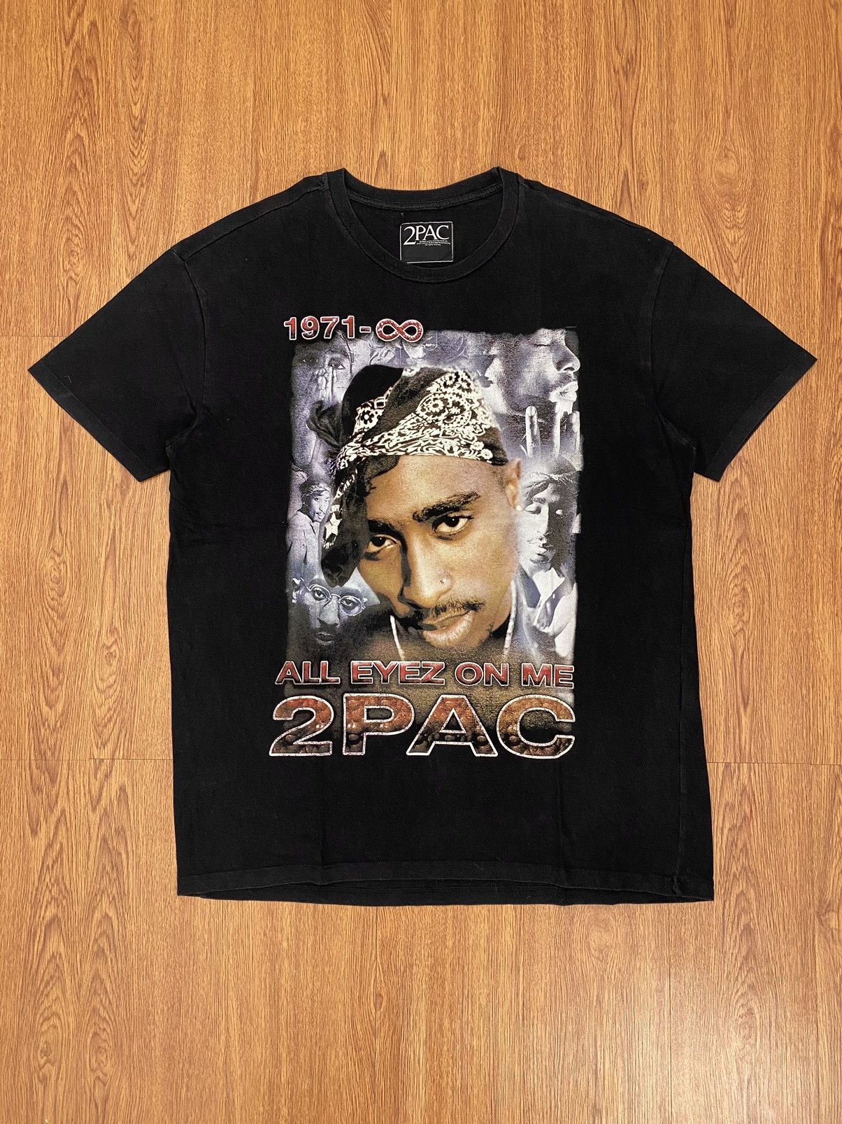 Band Tees × Rap Tees × Vintage 2Pac all eyez on me t-shirt Size US L / EU 52-54 / 3 - 1 Thumbnail