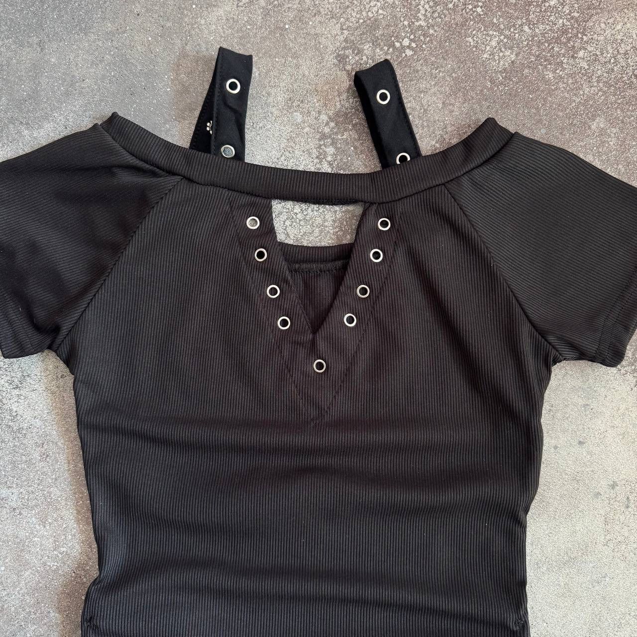 20471120 × Vintage Opium Y2K Goth Punk Avant Garde Affliction Style T-Shirt Size S / US 4 / IT 40 - 9 Thumbnail