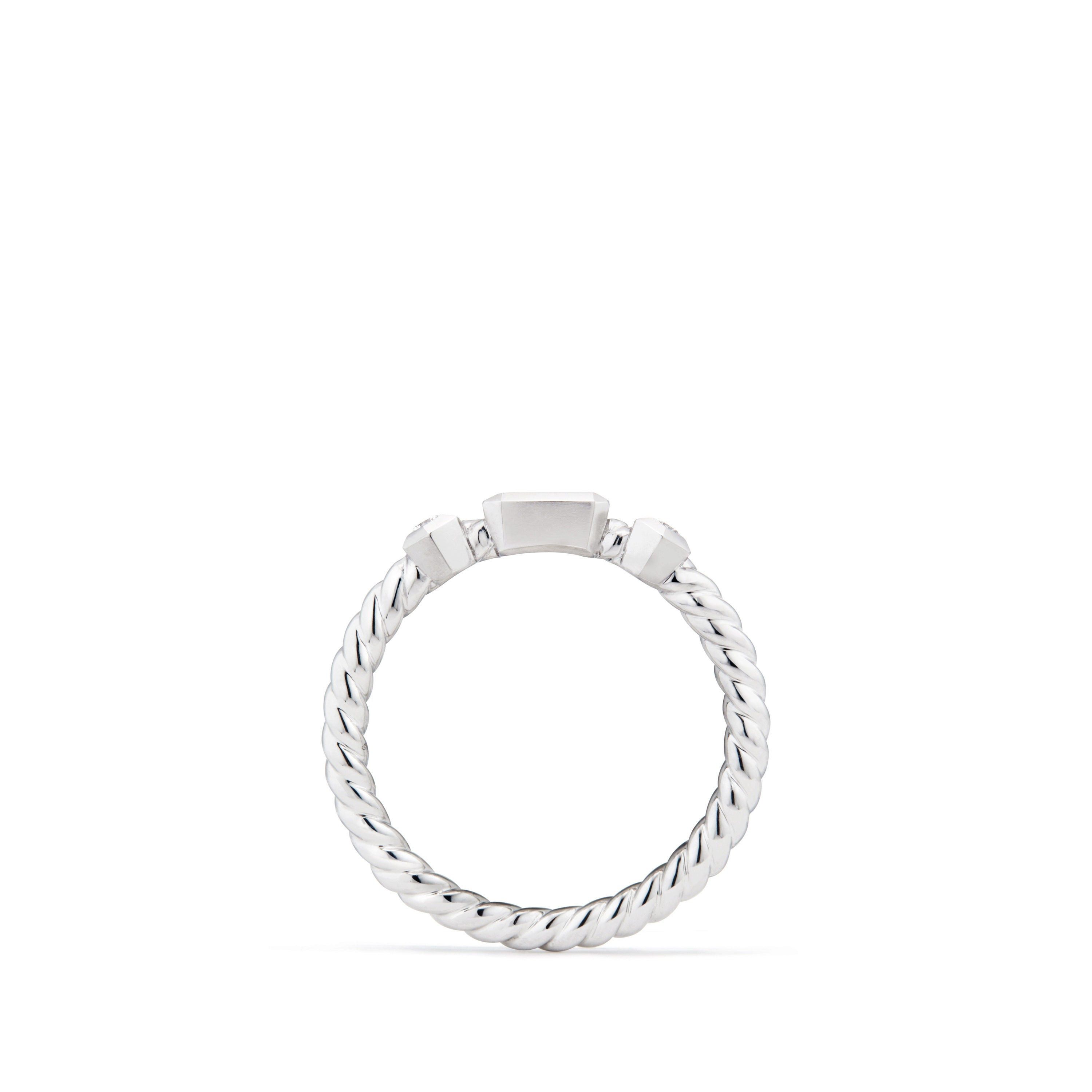 David Yurman o1w1db10325 R14016D Ring with Diamonds Size ONE SIZE - 2 Thumbnail