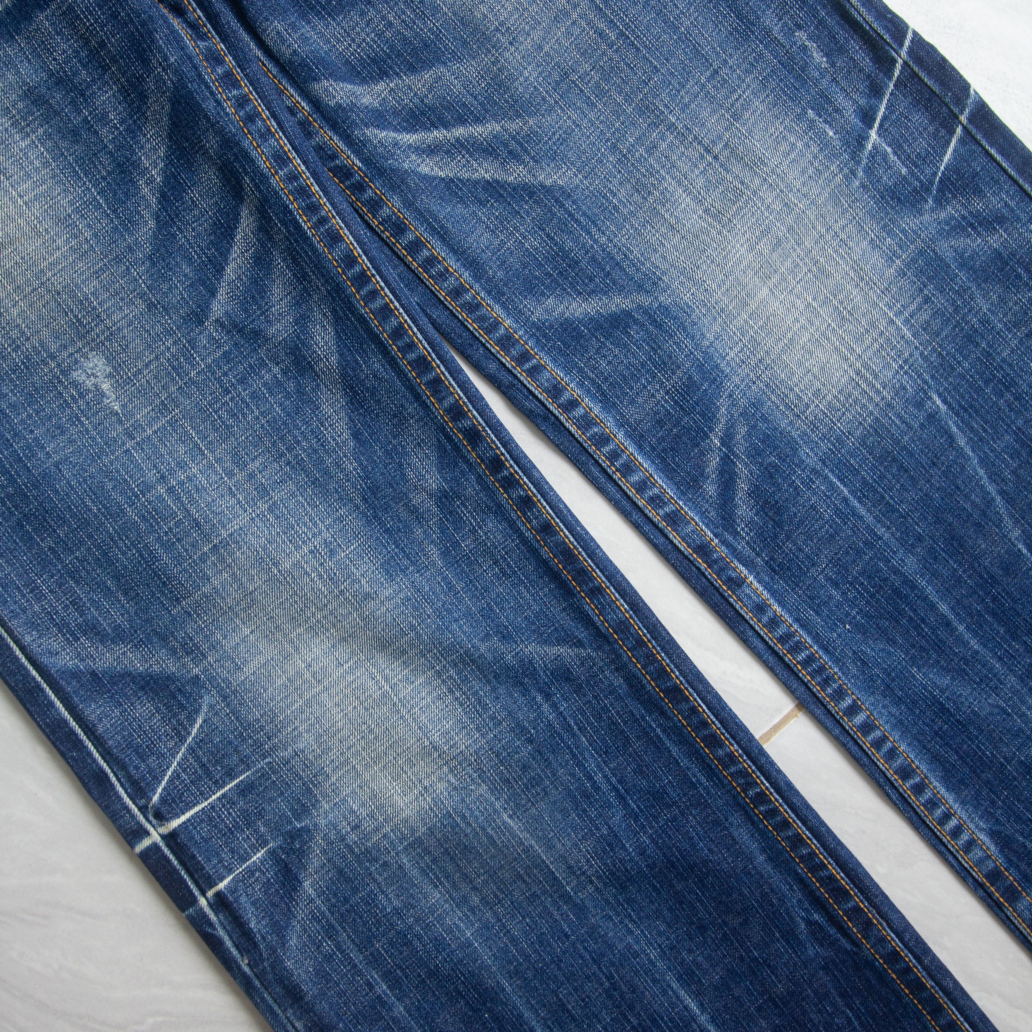 Japanese Brand Red Pepper Low Waist Bootcut Jeans Size 26" / US 2 / IT 38 - 5 Thumbnail