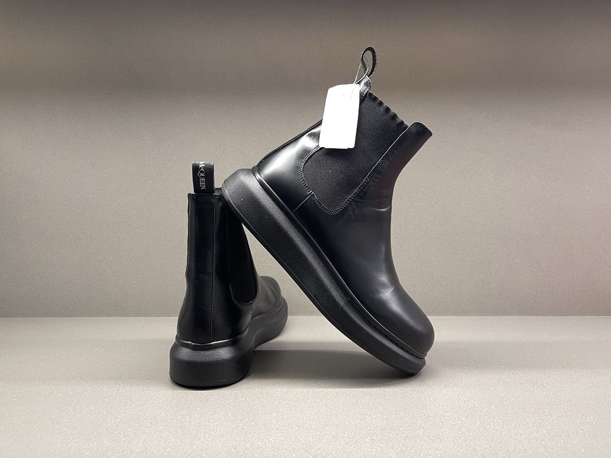 Alexander McQueen Alexander McQueen Hybrid Chelsea Boot Black Size US 8 / EU 41 - 7 Thumbnail