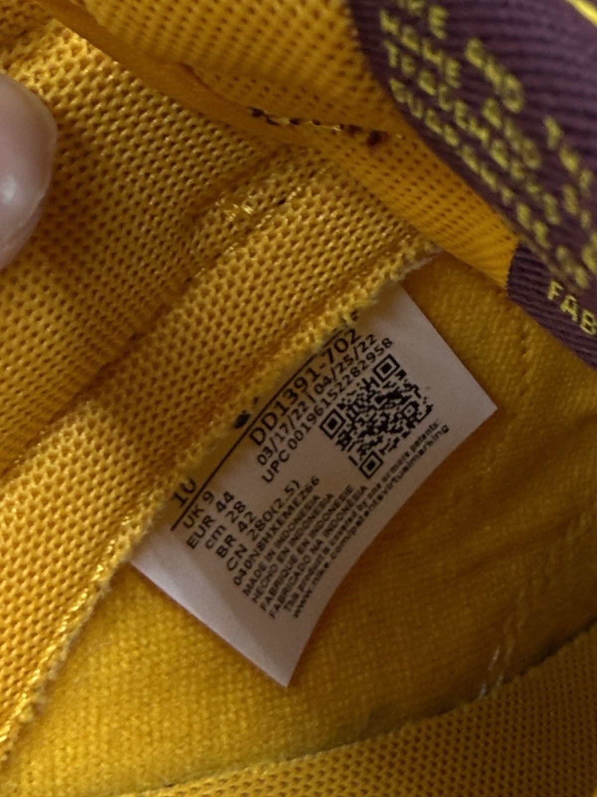 Nike Nike Dunk low Arizona State Size US 10 / EU 43 - 6 Thumbnail