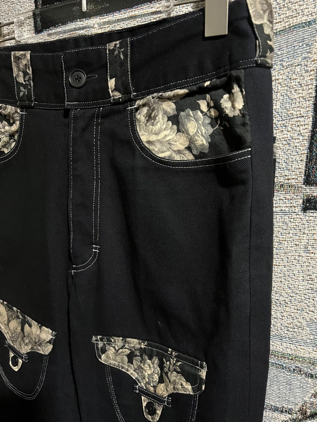 Japanese Brand Flower cotton pocket pants Size US 30 / EU 46 - 2 Thumbnail