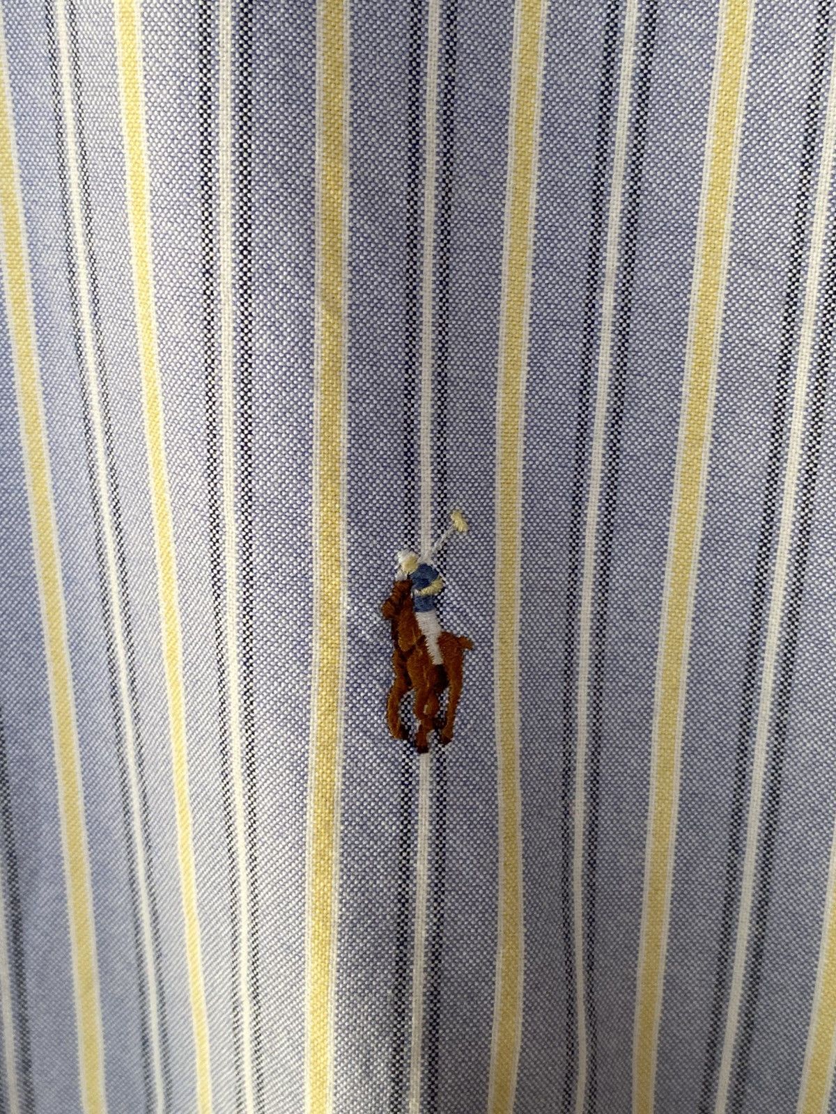 Polo Ralph Lauren Vintage Polo Ralph Lauren Stripes Classic Fit Button Ups Long Sleeve Shirt Formal Size US XXL / EU 58 / 5 - 3 Thumbnail